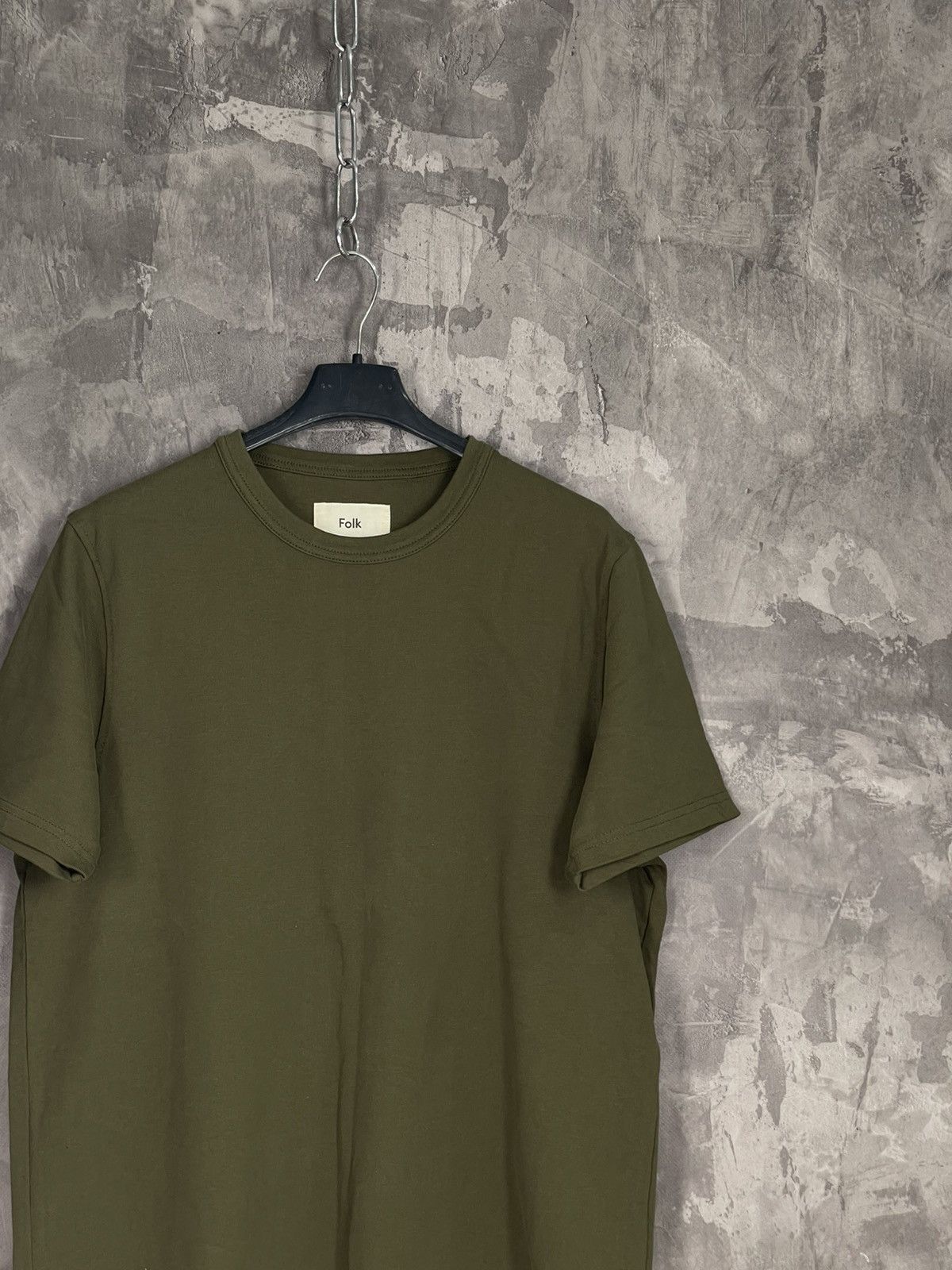 Folk Folk Basic Green Y2K Avant Garde Luxury T-Shirt Size US M / EU 48-50 / 2 - 7 Thumbnail