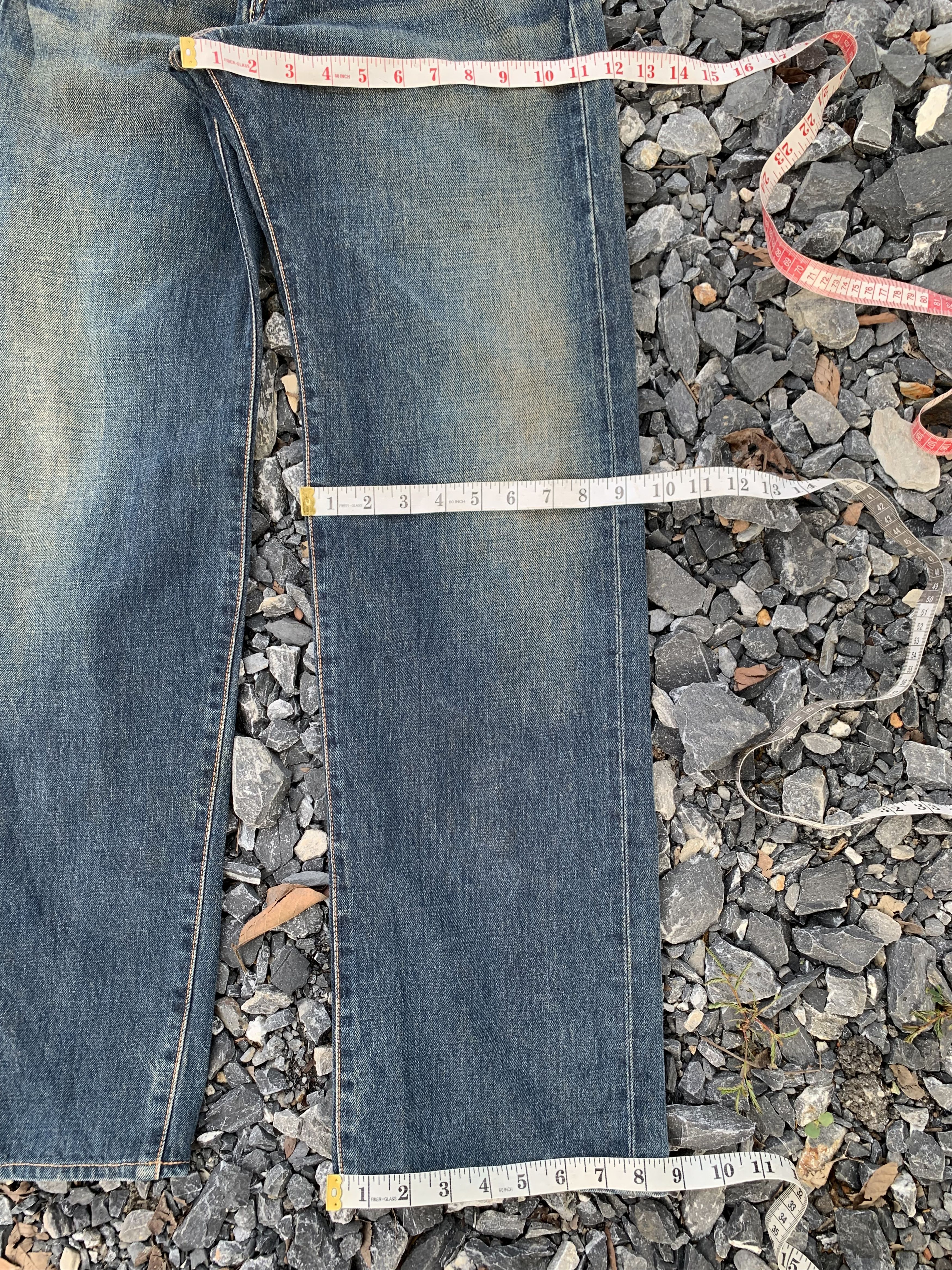 Kapital VINTAGE EDWIN 505X SELVEDGE MUDWASH RUSTY JAPANESE DENIM Size US 28 / EU 44 - 21 Thumbnail