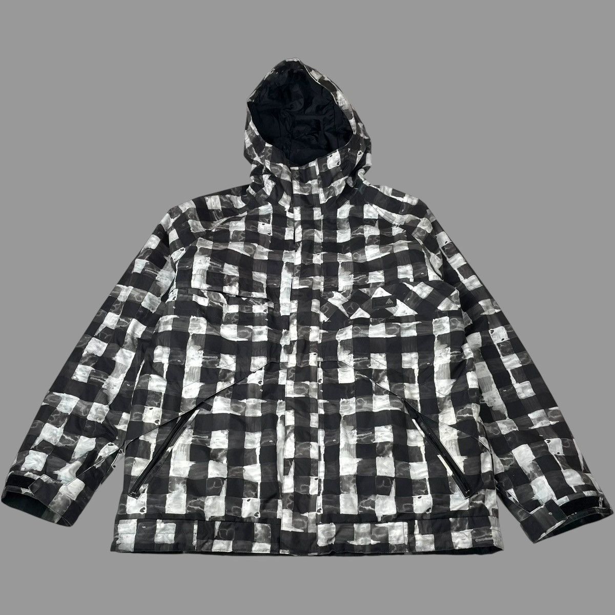 Burton Burton dry ride plaid zip up ski jacket | Grailed