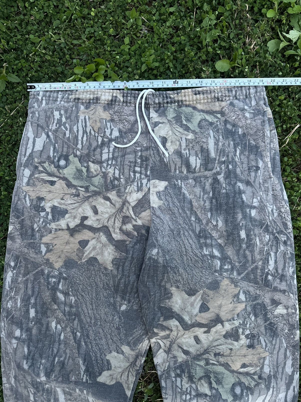 Carhartt × Wrangler (38”x30.5”) Crazy Vintage Y2K Faded Camo Baggy Sweatpants Size US 38 / EU 54 - 2 Thumbnail