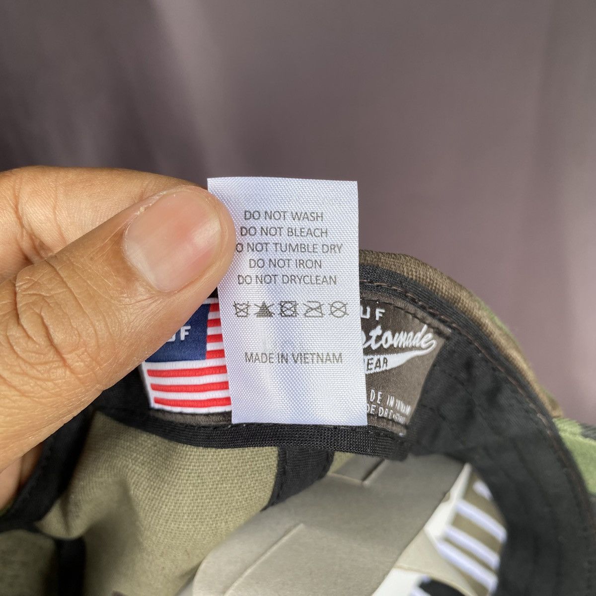 Huf HUF fuck it woodland camo cap Size ONE SIZE - 9 Thumbnail
