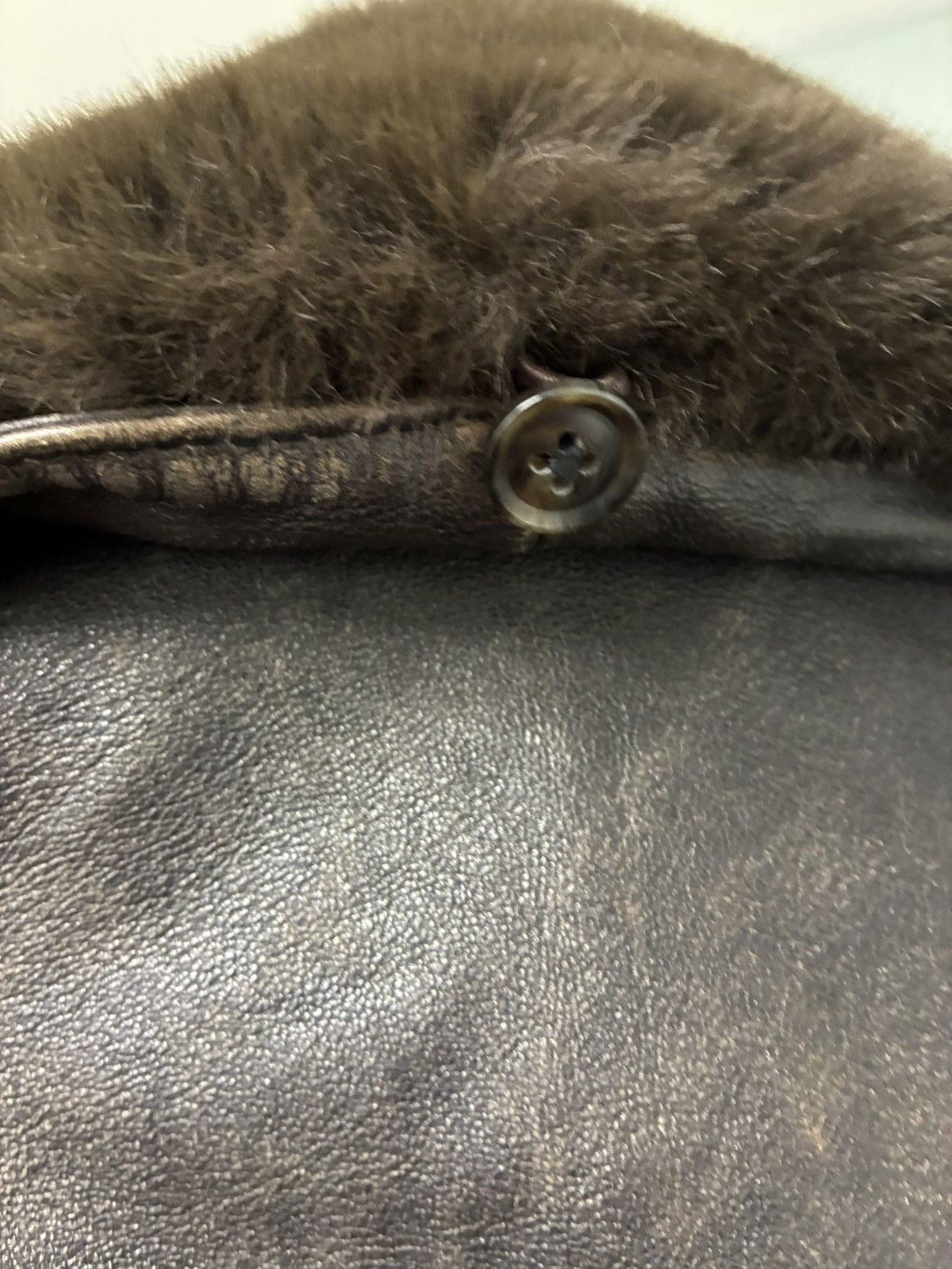 John Varvatos Tommy Bomber Removable Shearling Collar Leather small Size US S / EU 44-46 / 1 - 18 Thumbnail