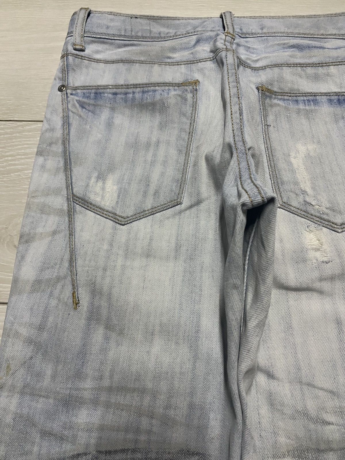 semanticdesign SemanticDesign Grey Denim Jeans Archive Style Y2K Size US 29 - 9 Thumbnail