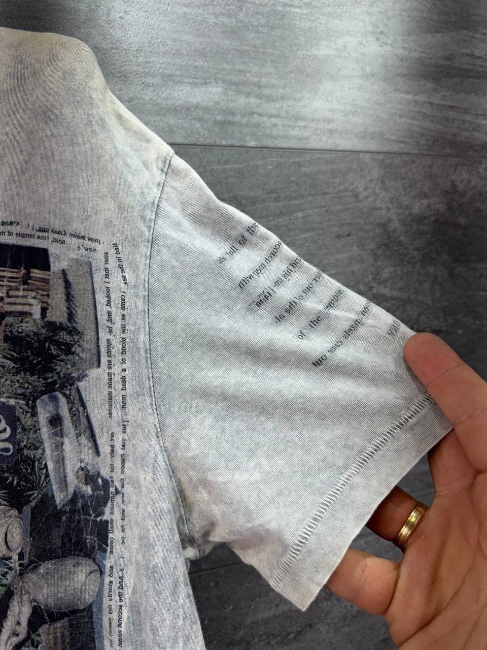 Allsaints AllSaints Alpha Sigma Tau T-Shirt Size M Size US M / EU 48-50 / 2 - 3 Thumbnail