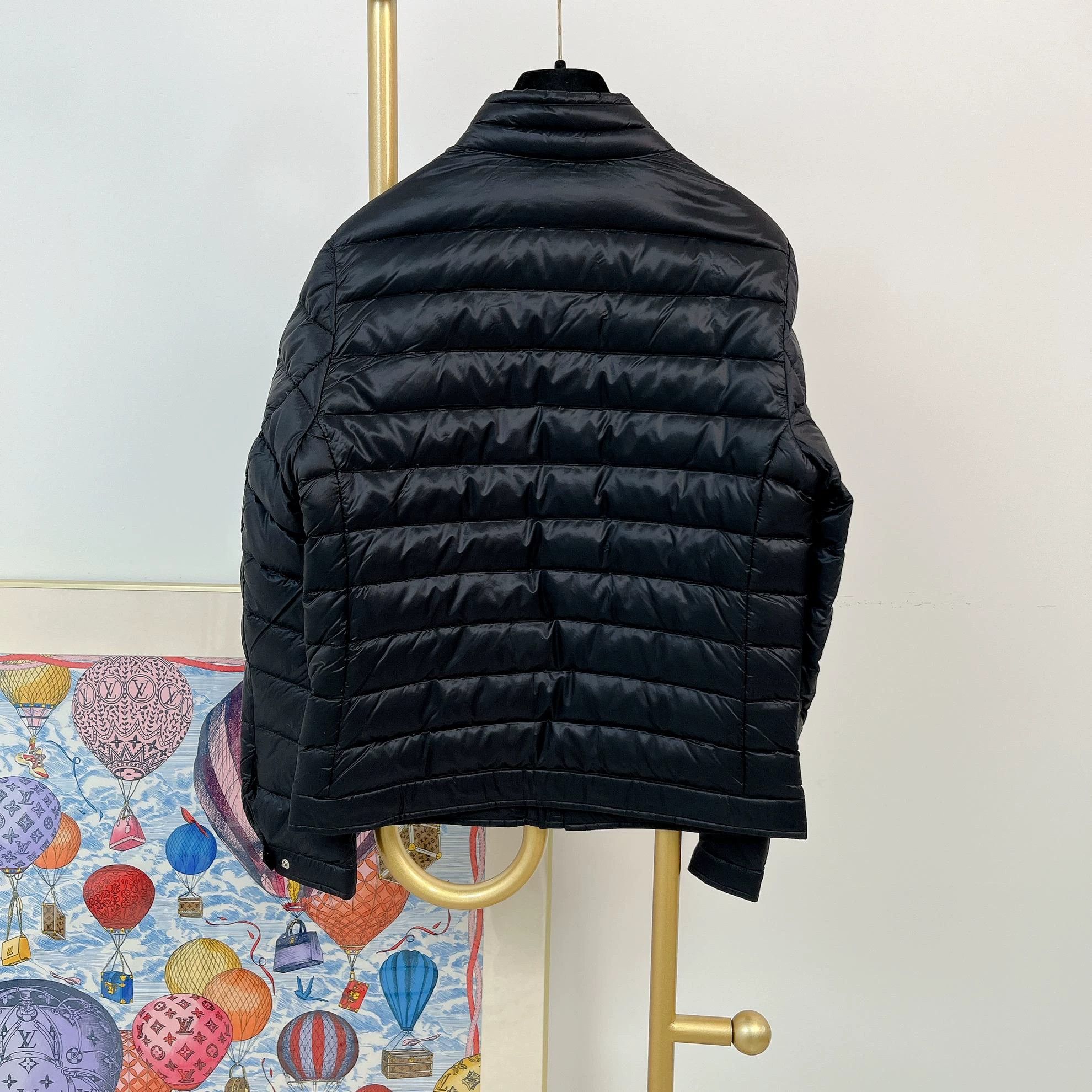Moncler Moncler Black Down Jacket 14A 1592 Size US XXS / EU 40 - 2 Thumbnail