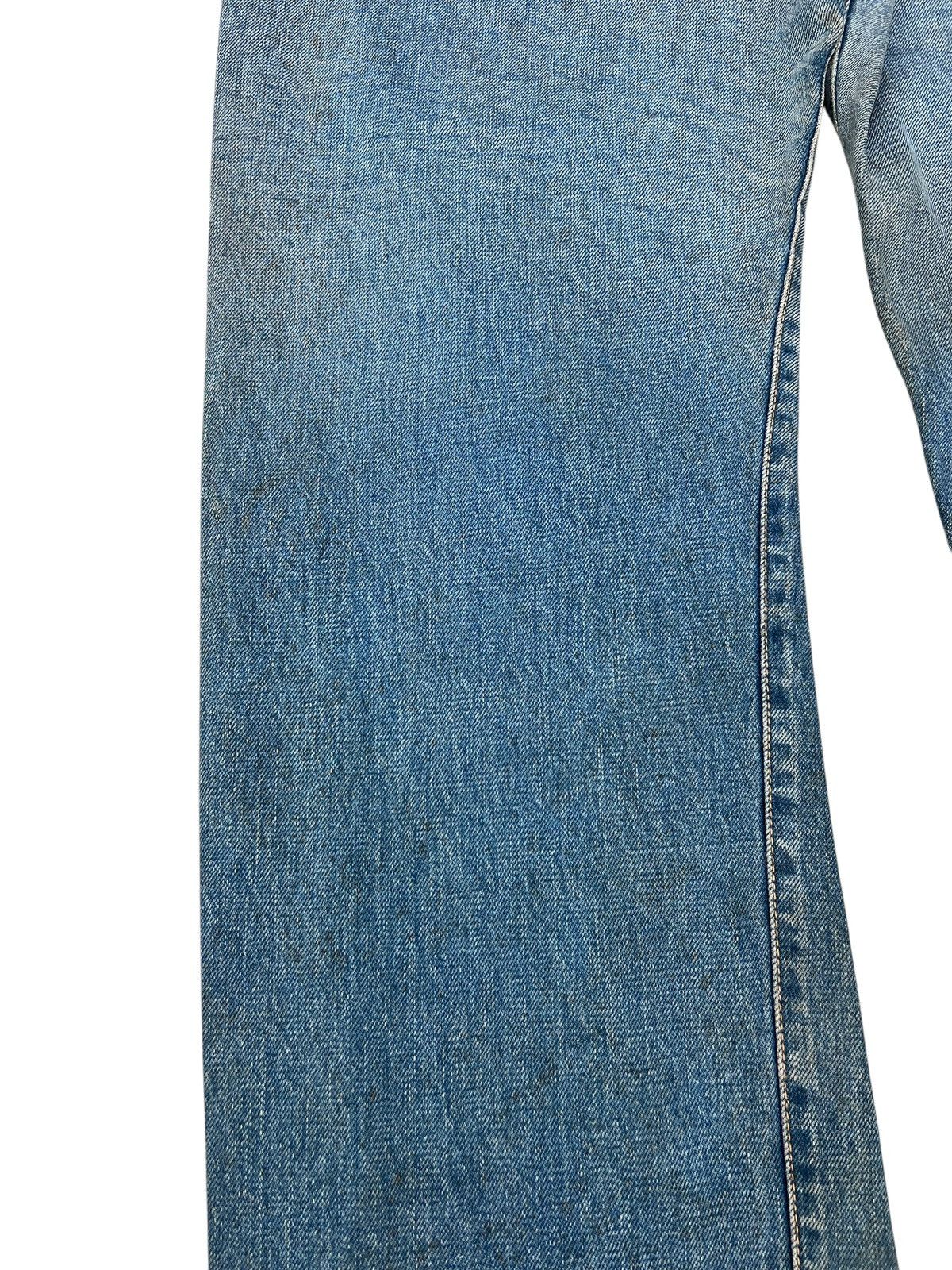 Johnbull Vintage 90s Sewing Chop Johnbull Stain Denim Selvedge Jeans Size US 34 / EU 50 - 17 Thumbnail