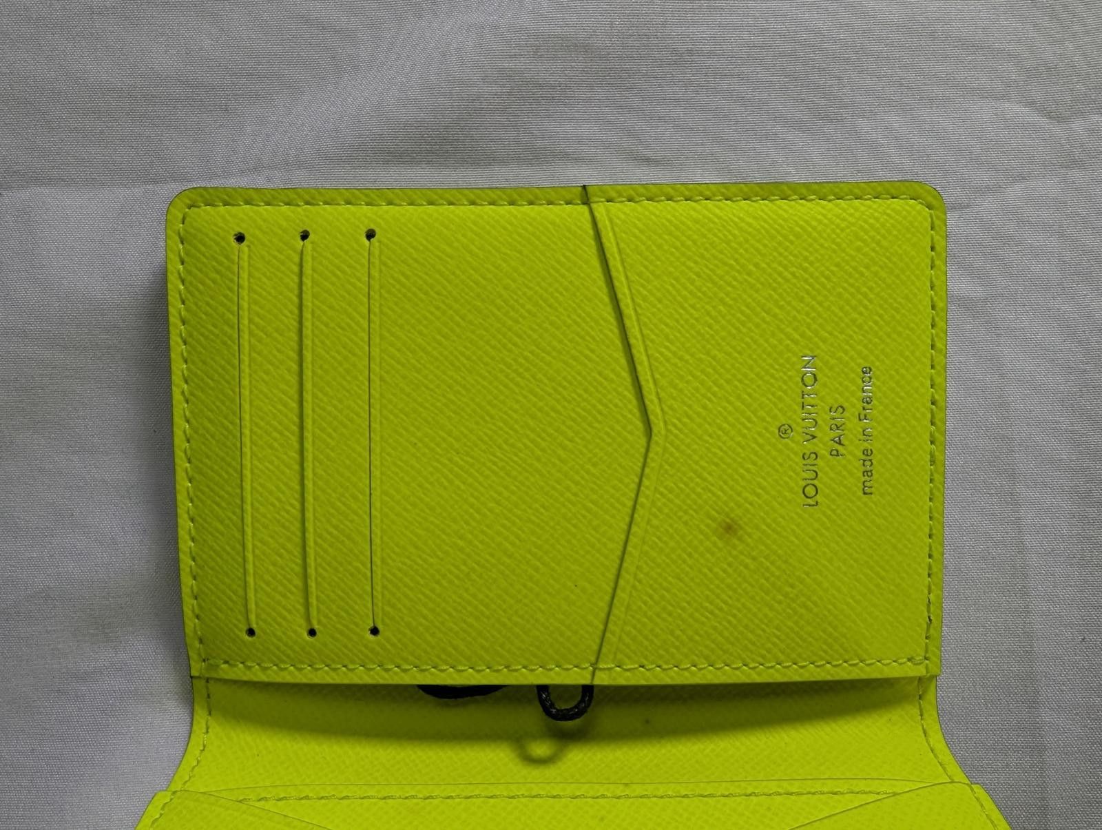 Louis Vuitton LOUIS VUITTON POCKET ORGANIZER - NEON YELLOW Size ONE SIZE - 5 Thumbnail