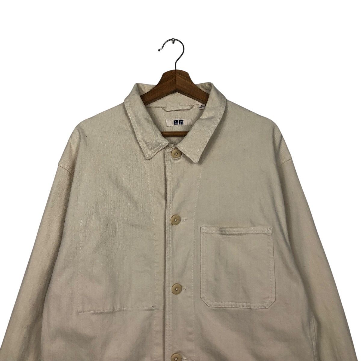 Japanese Brand 📌Vintage Detroit Chore Worker Jacket Uniqlo Issey Miyake Size US XL / EU 56 / 4 - 4 Thumbnail