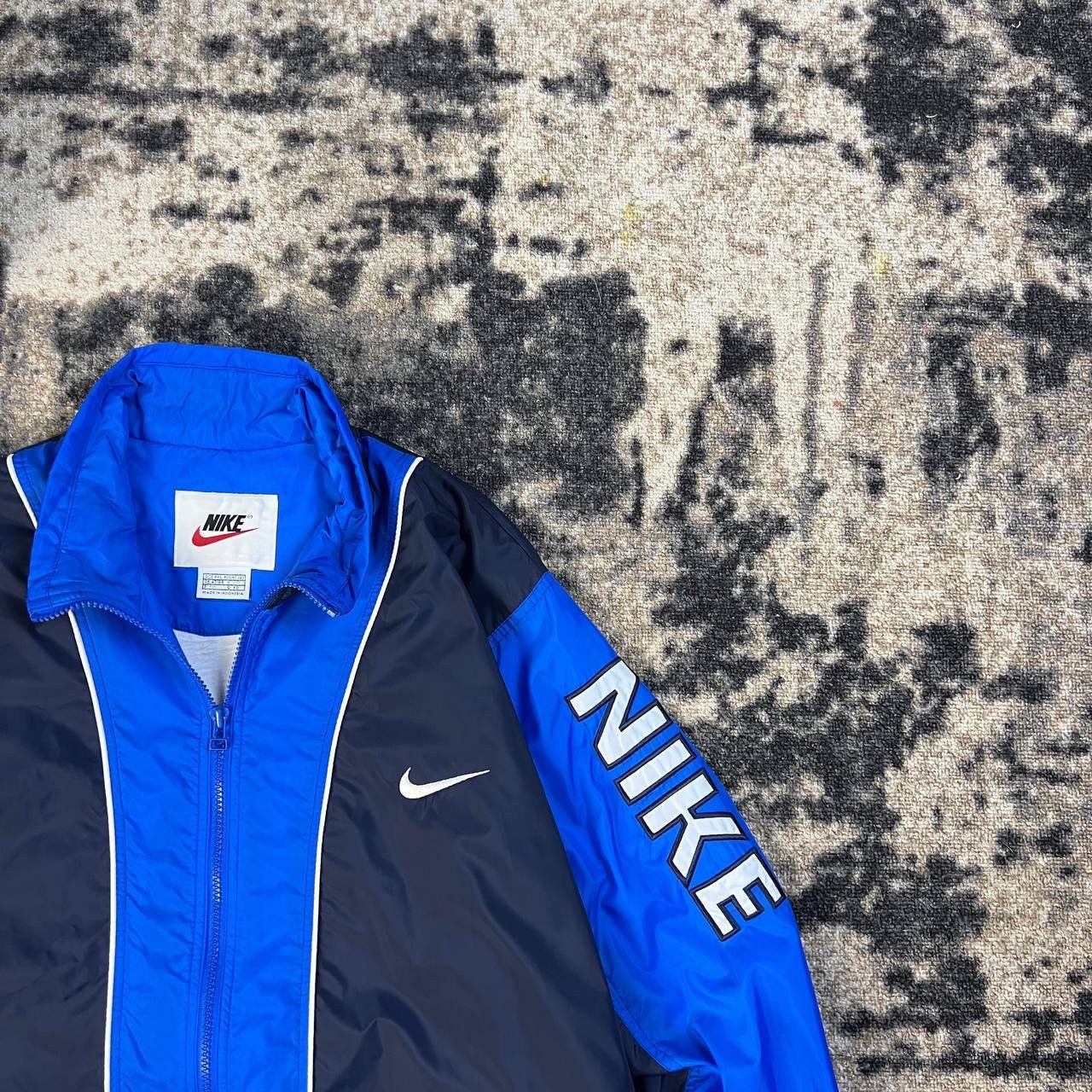 Nike Nike Big Embroidered Logo Vintage Y2K Zip Up Light Jacket Size US XXL / EU 58 / 5 - 2 Thumbnail
