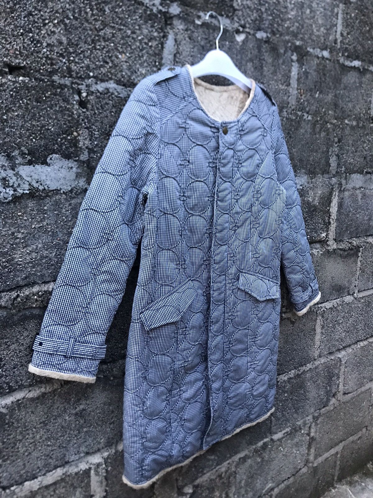 Japanese Brand 🌟Nice Design Jiffies Quilted Long Jacket Size S / US 4 / IT 40 - 2 Thumbnail