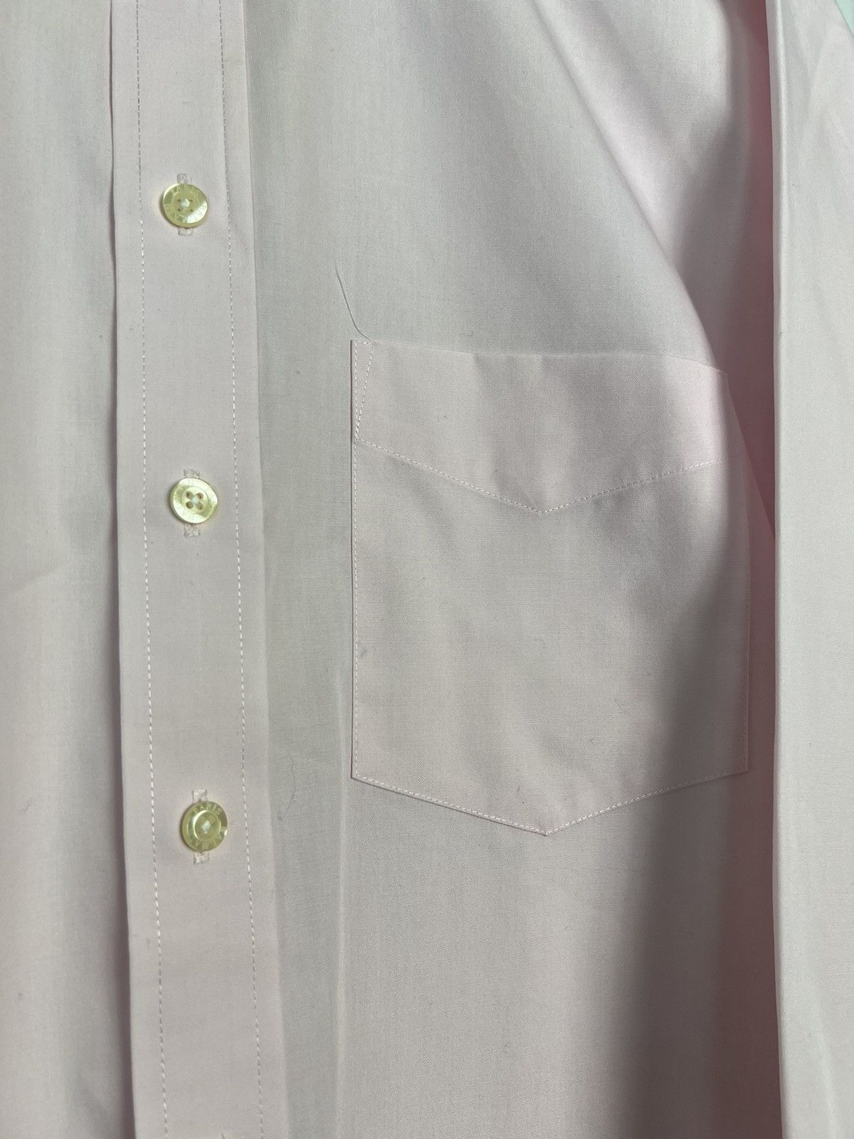 Balmain Shirt Balmain Paris Logo Buttons Powder Pink Vintage Size US XL / EU 56 / 4 - 3 Thumbnail