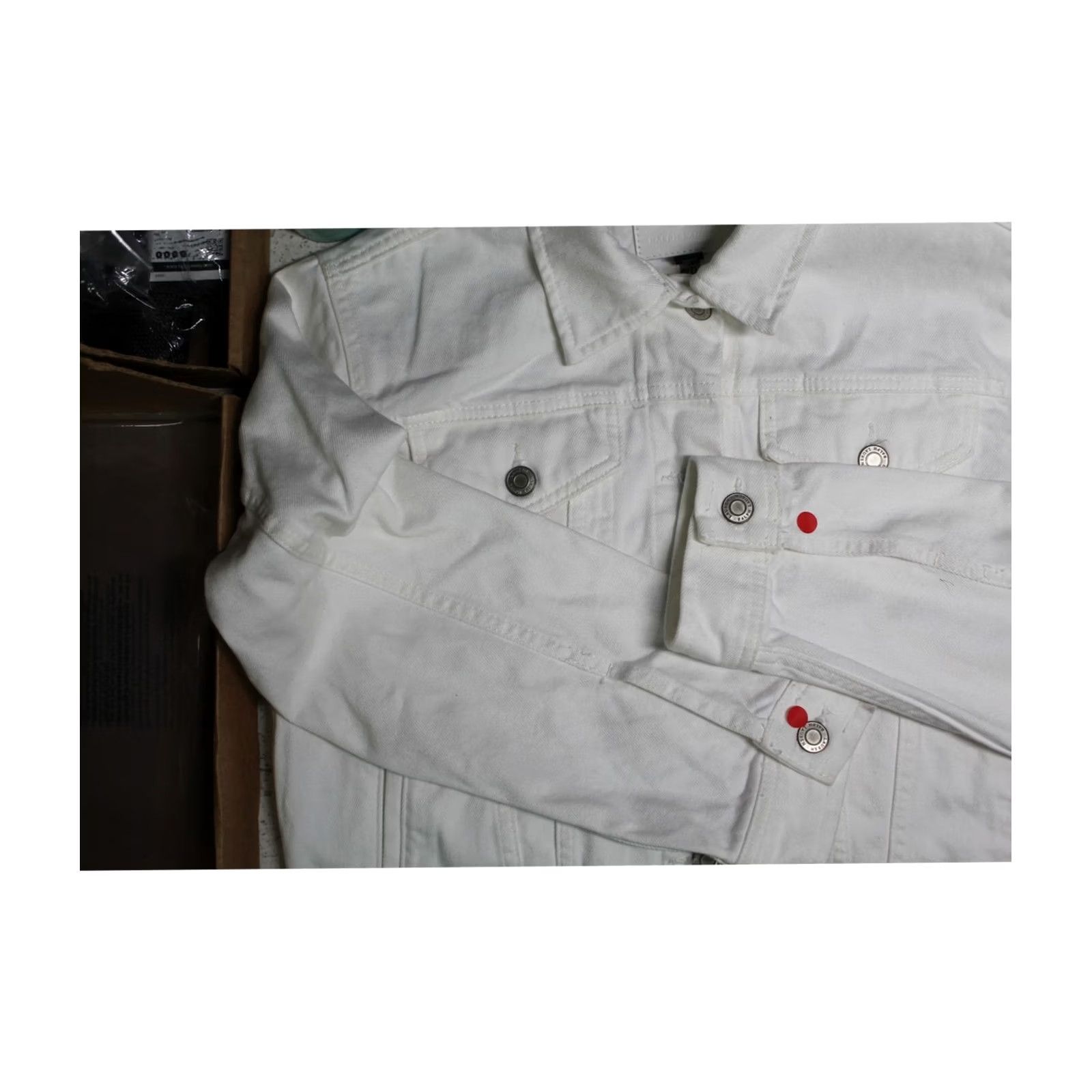 Ralph Lauren Ralph Lauren Womens Denim Trucker Jacket white L Size L / US 10 / IT 46 - 4 Thumbnail