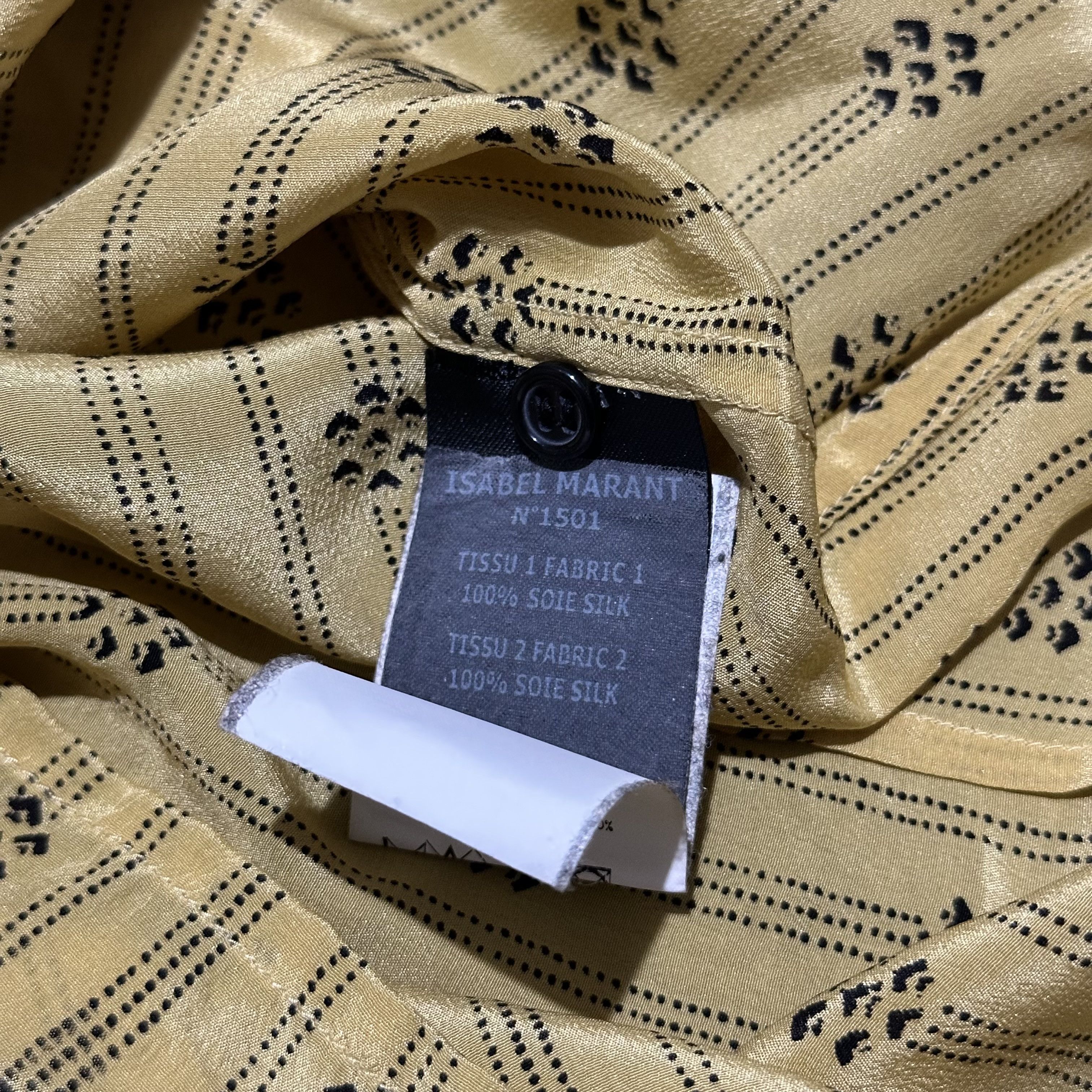 Isabel Marant Isabel Marant Silk Button Ups Size S / US 4 / IT 40 - 4 Thumbnail
