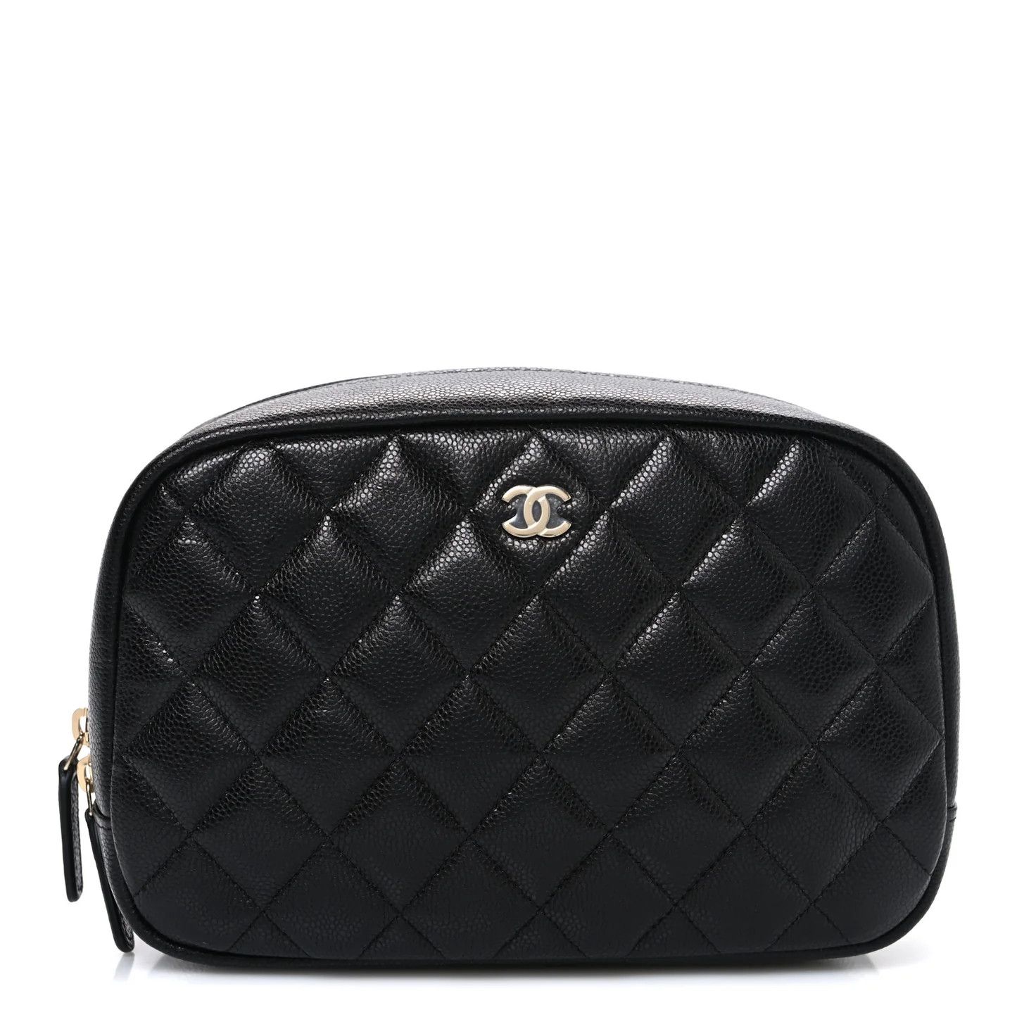 Chanel os11x0326 Size: OS / Medium Curvy Pouch Cosmetic Case Size ONE SIZE - 1 Thumbnail