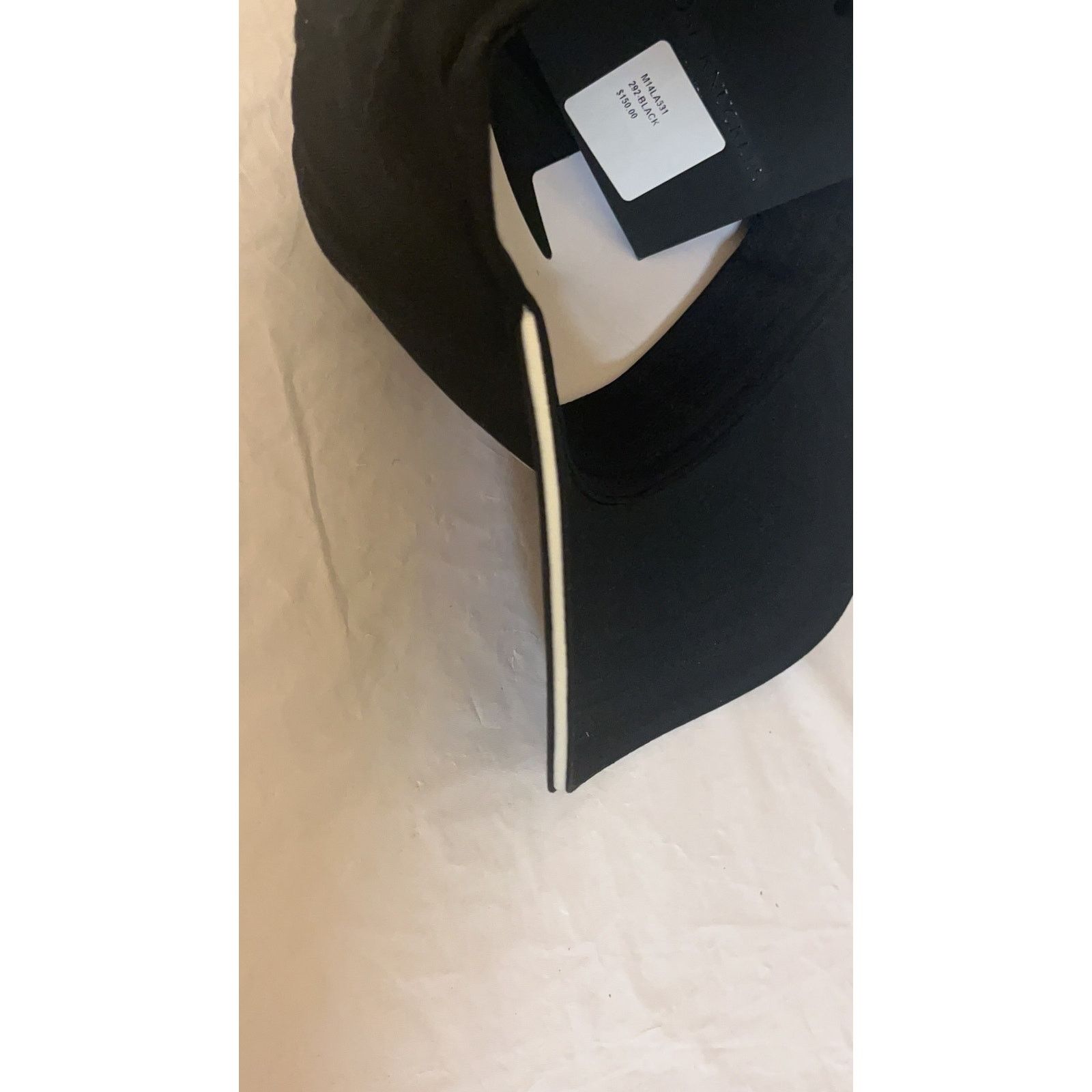 Moose Knuckles Moose Knuckles Hollow Logo Cap BLACK / 100% Cotton - OS NWT Size ONE SIZE - 15 Thumbnail