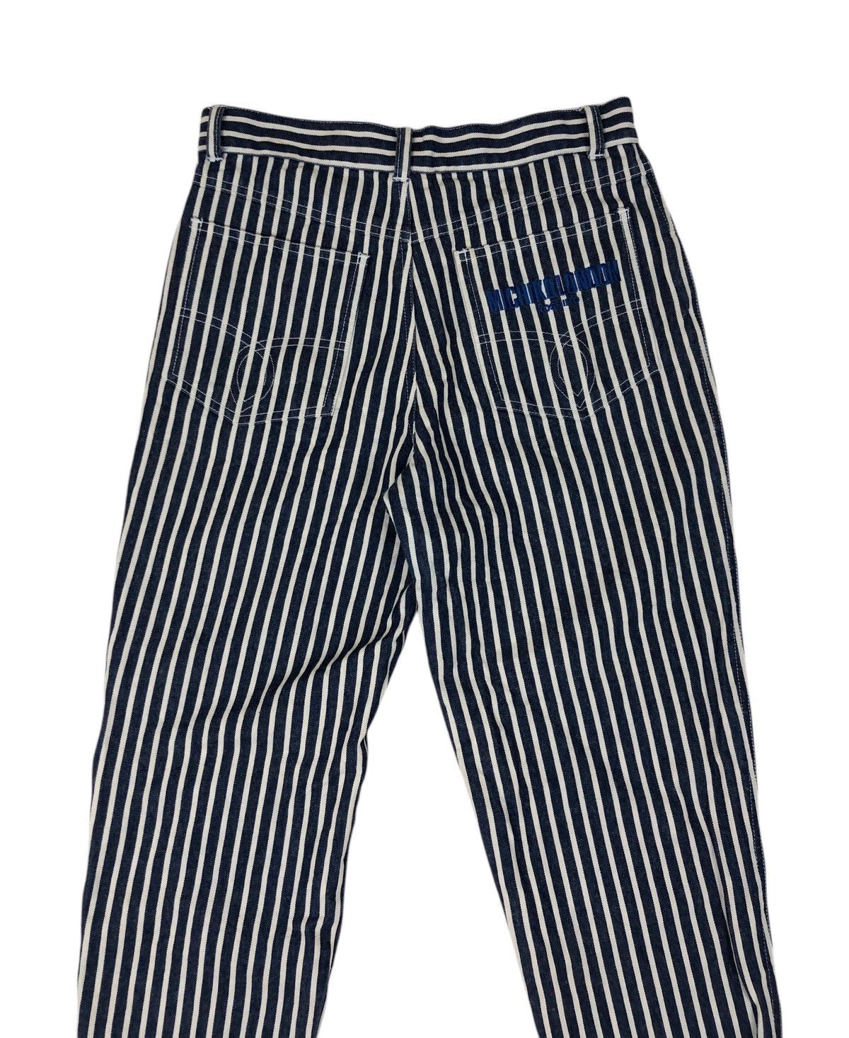 Japanese Brand × Michiko Koshino London Michiko Koshino Stripe Casual Style Pants Size US 29 - 8 Thumbnail