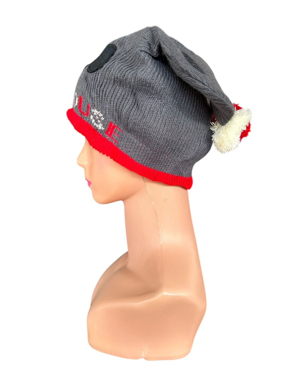 Japanese Brand × Kapital × Vintage Mickey Mouse Horn Bunny Devil big Beanie Hats Size ONE SIZE - 6 Thumbnail