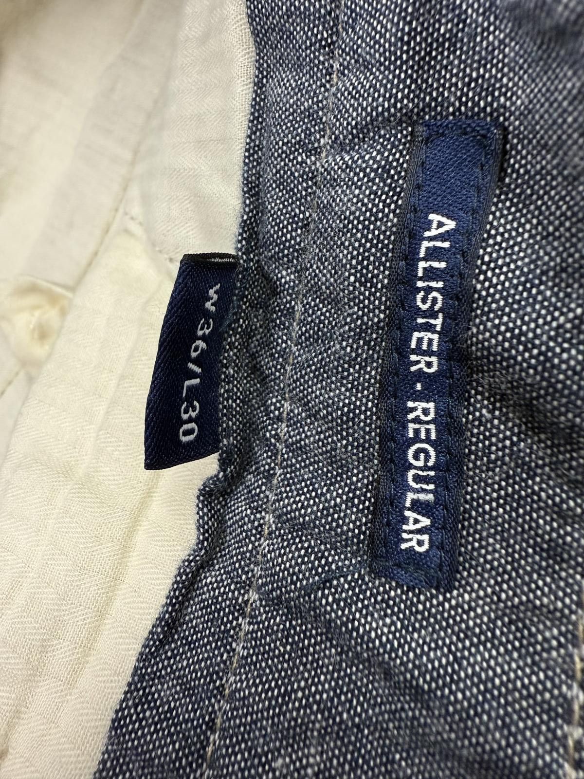 Other Allister Regular Fit Khaki Chinos W36 L30 Size US 36 / EU 52 - 2 Thumbnail