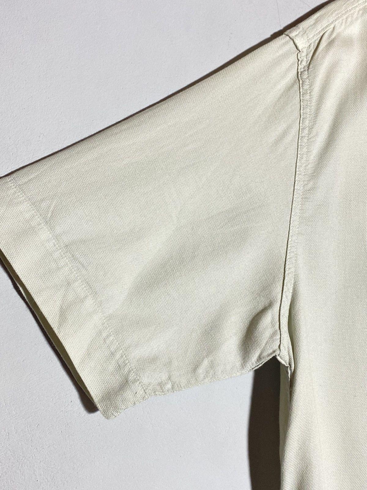 Stone Island Stone Island S/S 2000 Cotton Short Sleeve Shirt Size US L / EU 52-54 / 3 - 8 Thumbnail