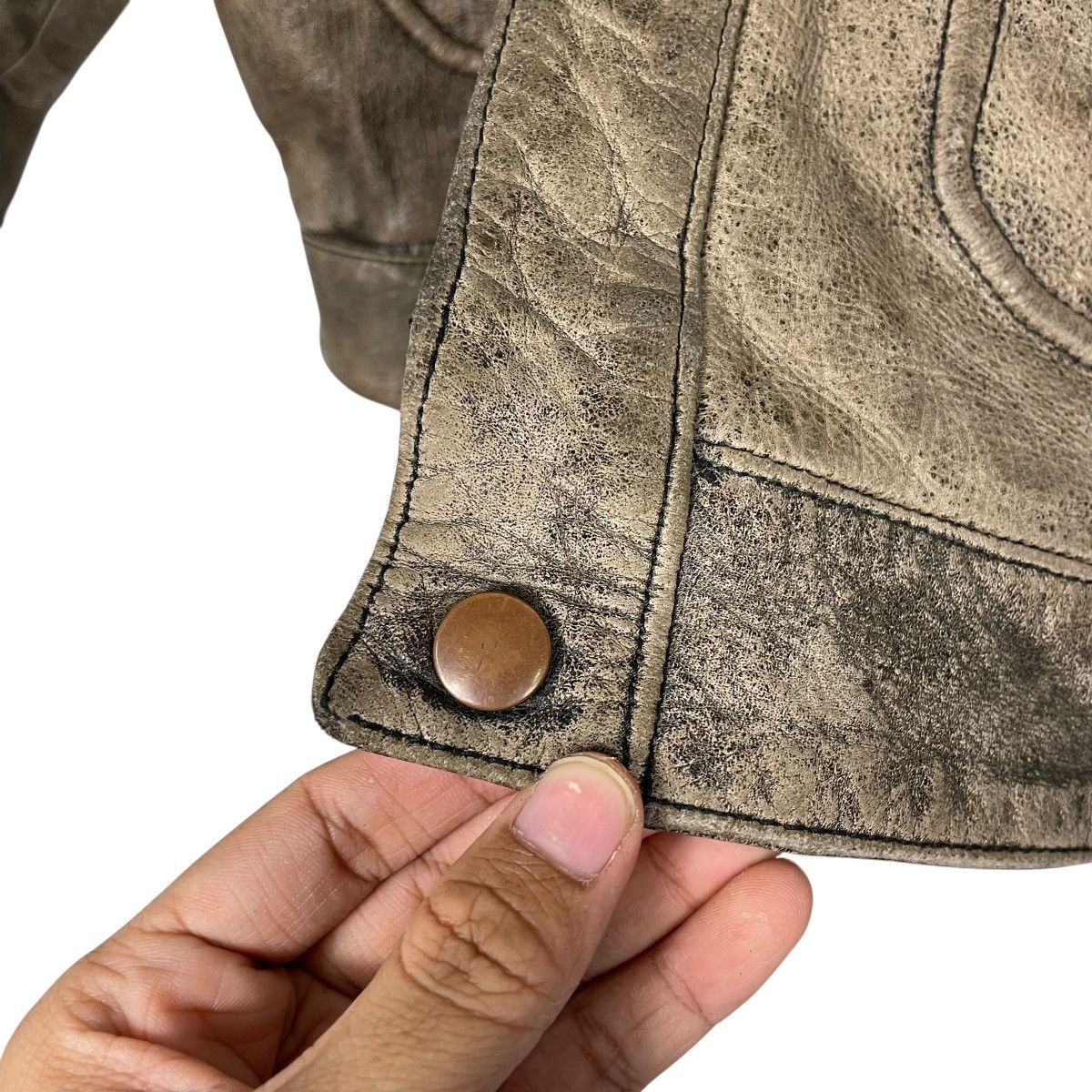 Japanese Brand Japanese Brand Leather Jacket Size US M / EU 48-50 / 2 - 14 Thumbnail