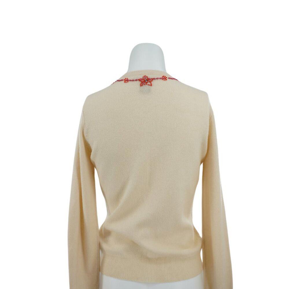 Lucky Brand Lucky Brand Beaded Wool Cardigan Size Small Size S / US 4 / IT 40 - 3 Thumbnail