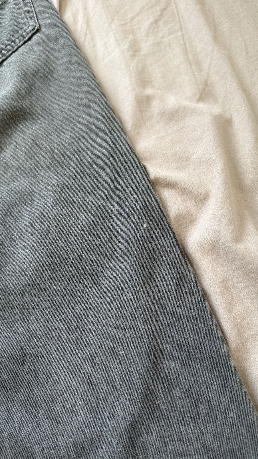 Levi's Vintage 90s Levi's 501 Faded Black / Charcoal Made in USA Size 27" / US 4 / IT 40 - 19 Thumbnail