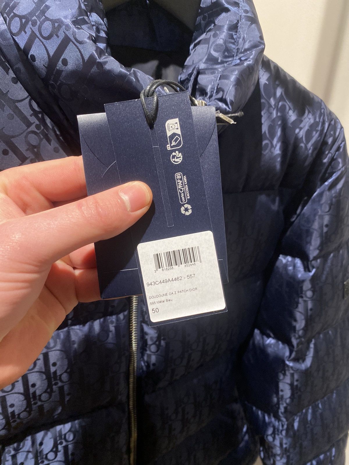 Dior BNWT Dior Oblique Down Jacket Size US M / EU 48-50 / 2 - 4 Thumbnail