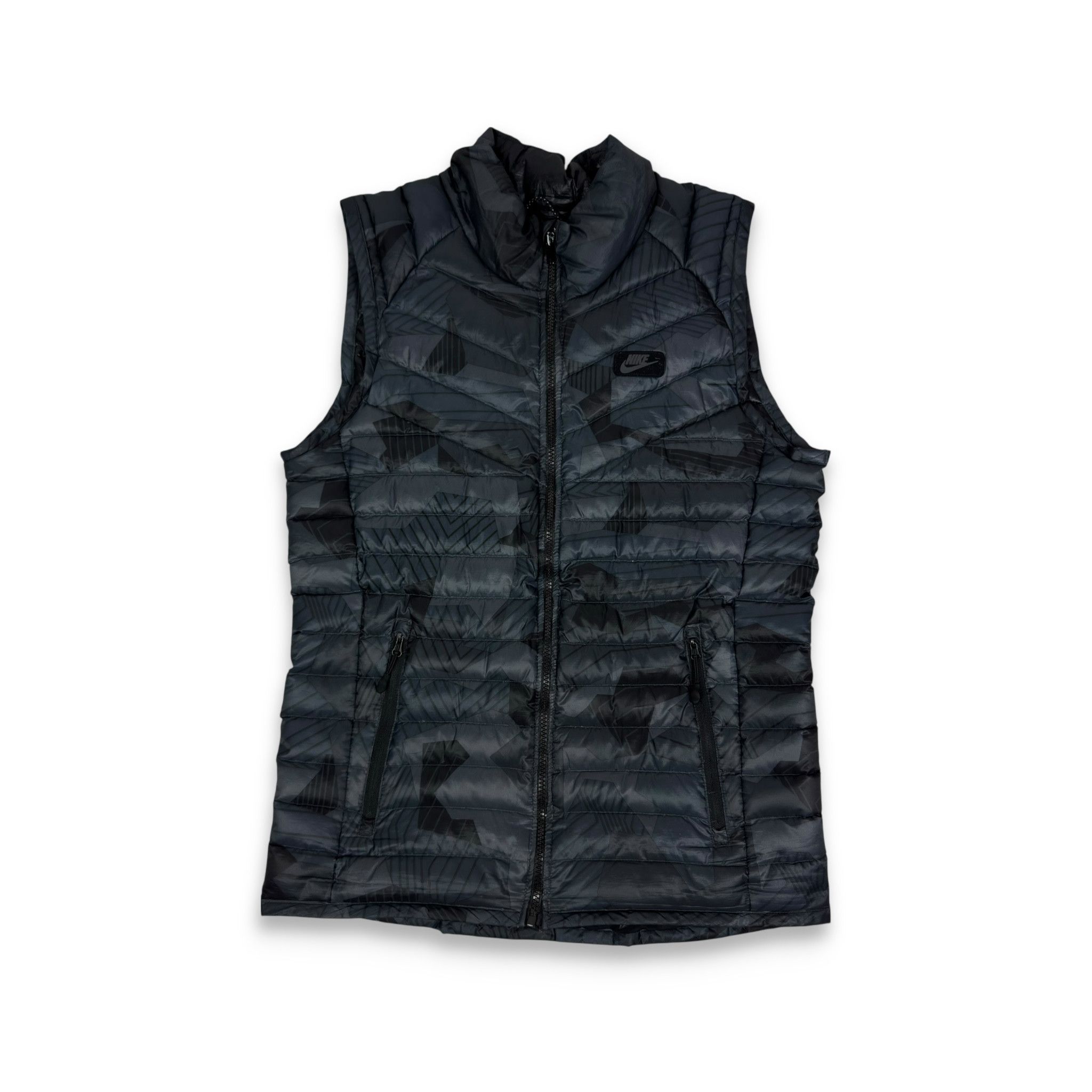 Nike Nike Sportswear Mens Black Gray Camo Guild Gilet Down Vest S Size US S / EU 44-46 / 1 - 1 Thumbnail