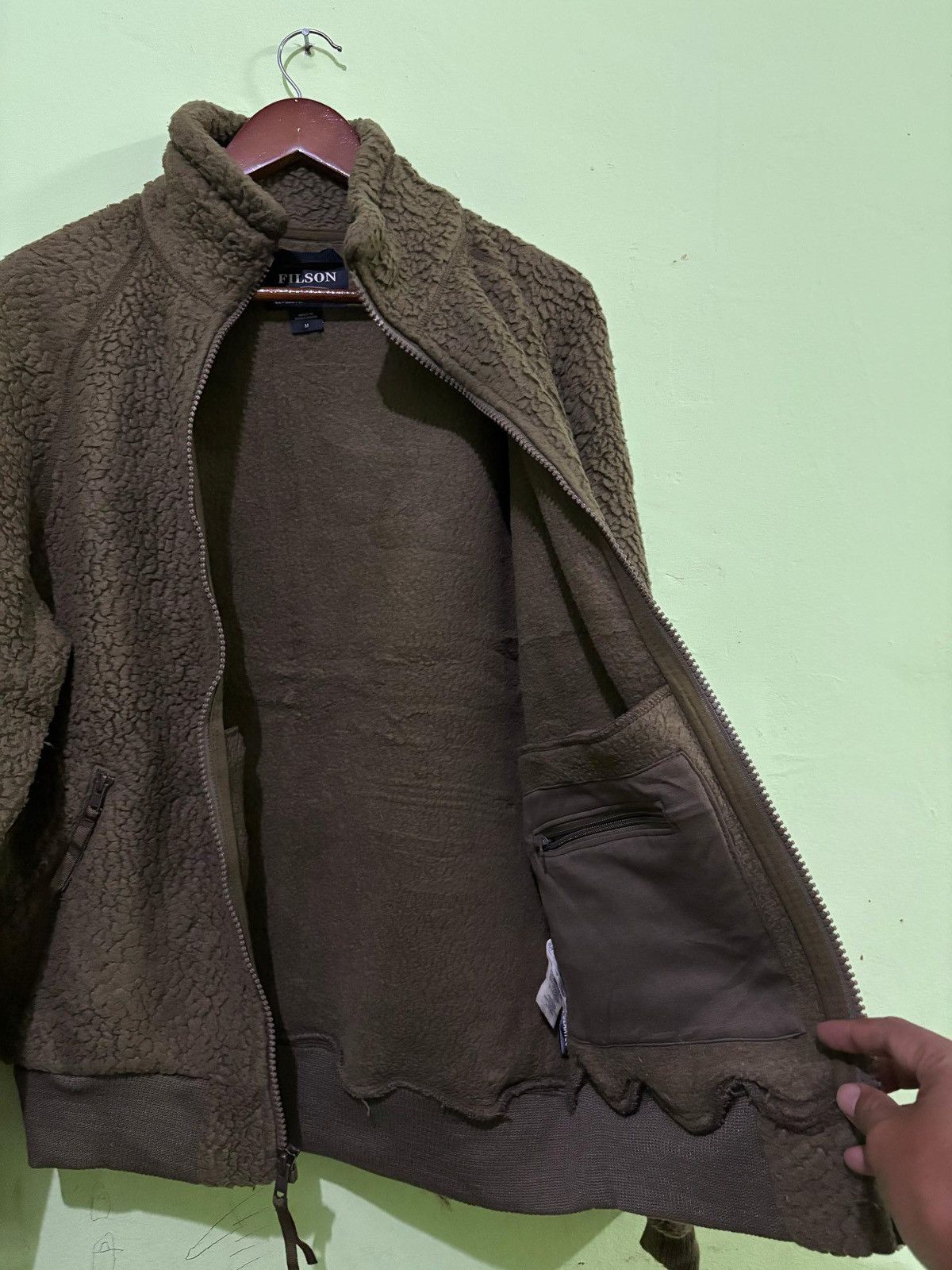 Filson Filson Sherpa Fleece Jacket Military Style Design Size US M / EU 48-50 / 2 - 4 Thumbnail