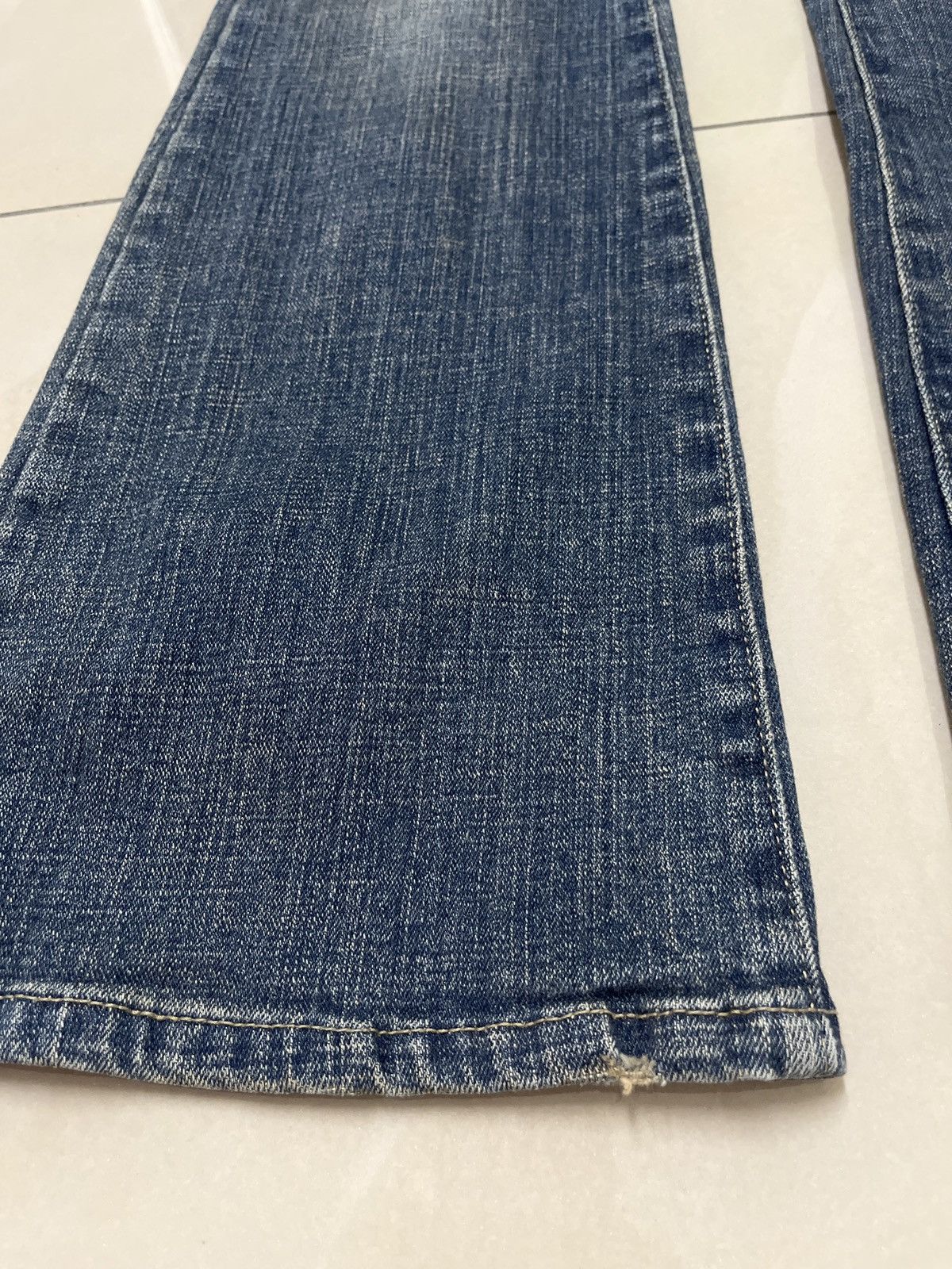 If Six Was Nine × Jean × Tornado Mart Flare jeans back rush distressed mud rusty low rise Size US 28 / EU 44 - 12 Thumbnail