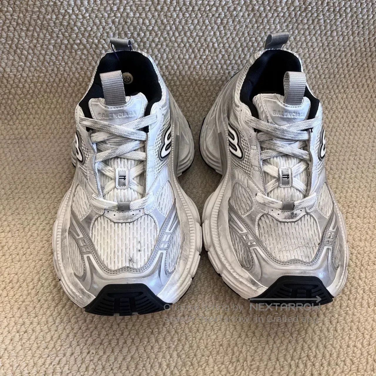 Balenciaga balenciaga 10xl gray low. Size US 10 / EU 43 - 2 Thumbnail