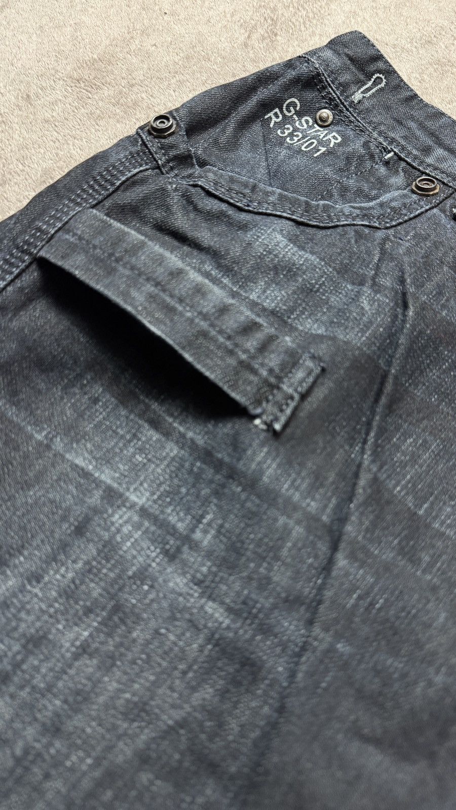 If Six Was Nine G-Star Dirty Faded Mudwash Distressed Jeans LGB if6was9 vibe Size US 36 / EU 52 - 5 Thumbnail