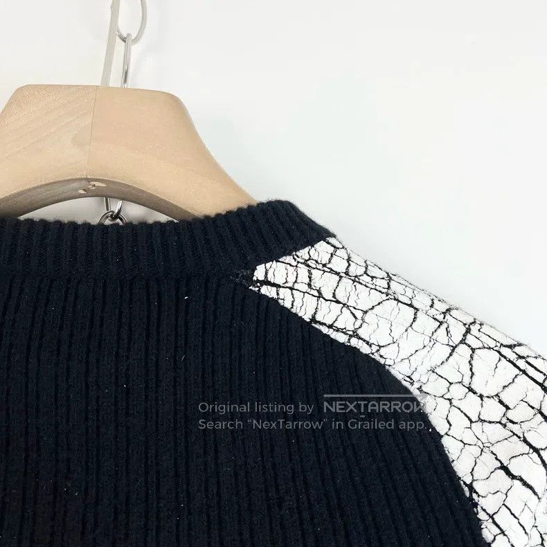 Balenciaga Balenciaga Burst marble textured cashmere wool cocoon knit Size XS / US 0-2 / IT 36-38 - 6 Thumbnail