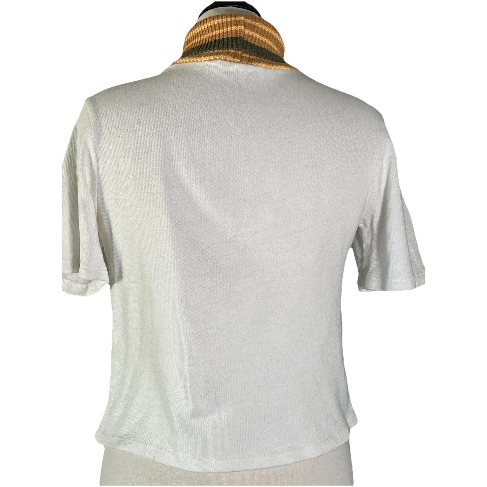 Zara Zara Short Sleeved Turtleneck Medium Size M / US 6-8 / IT 42-44 - 3 Thumbnail