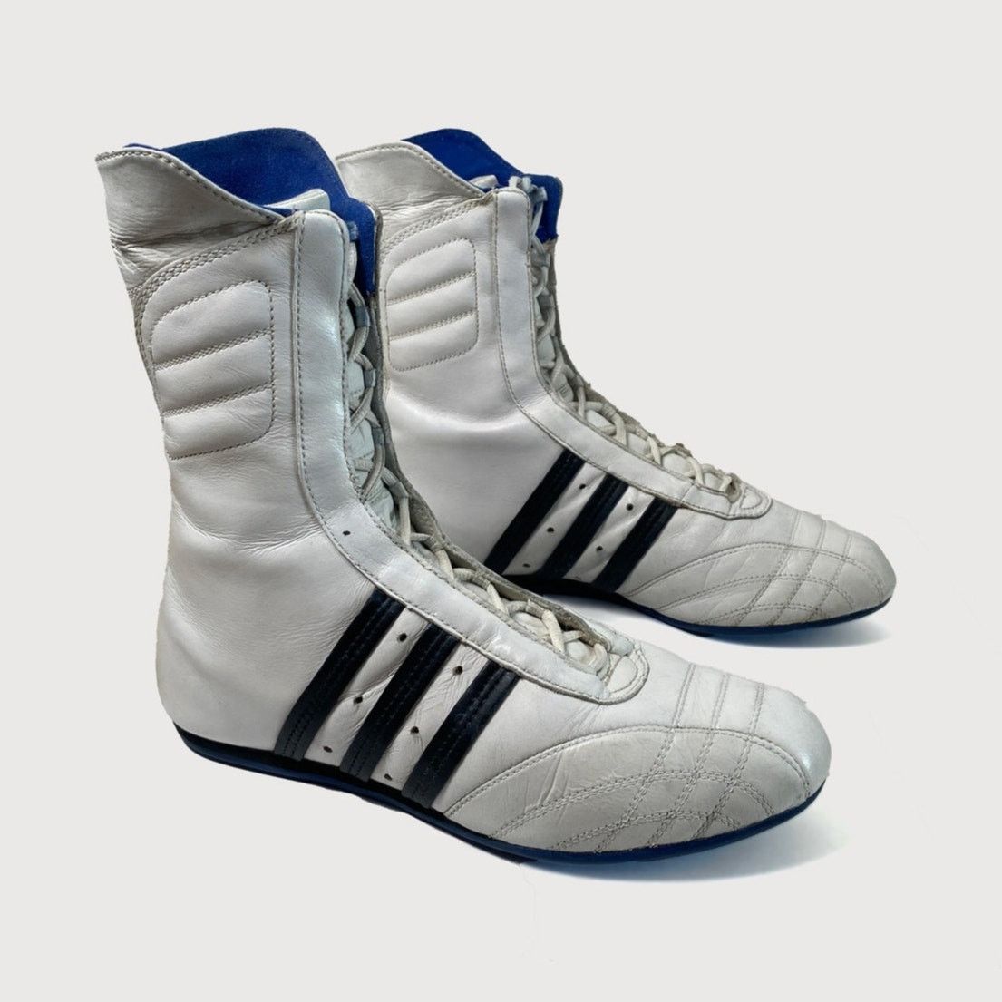 Adidas Adidas Pranja High Top 2003  White/Blue/Black  Women US 6 | Grailed