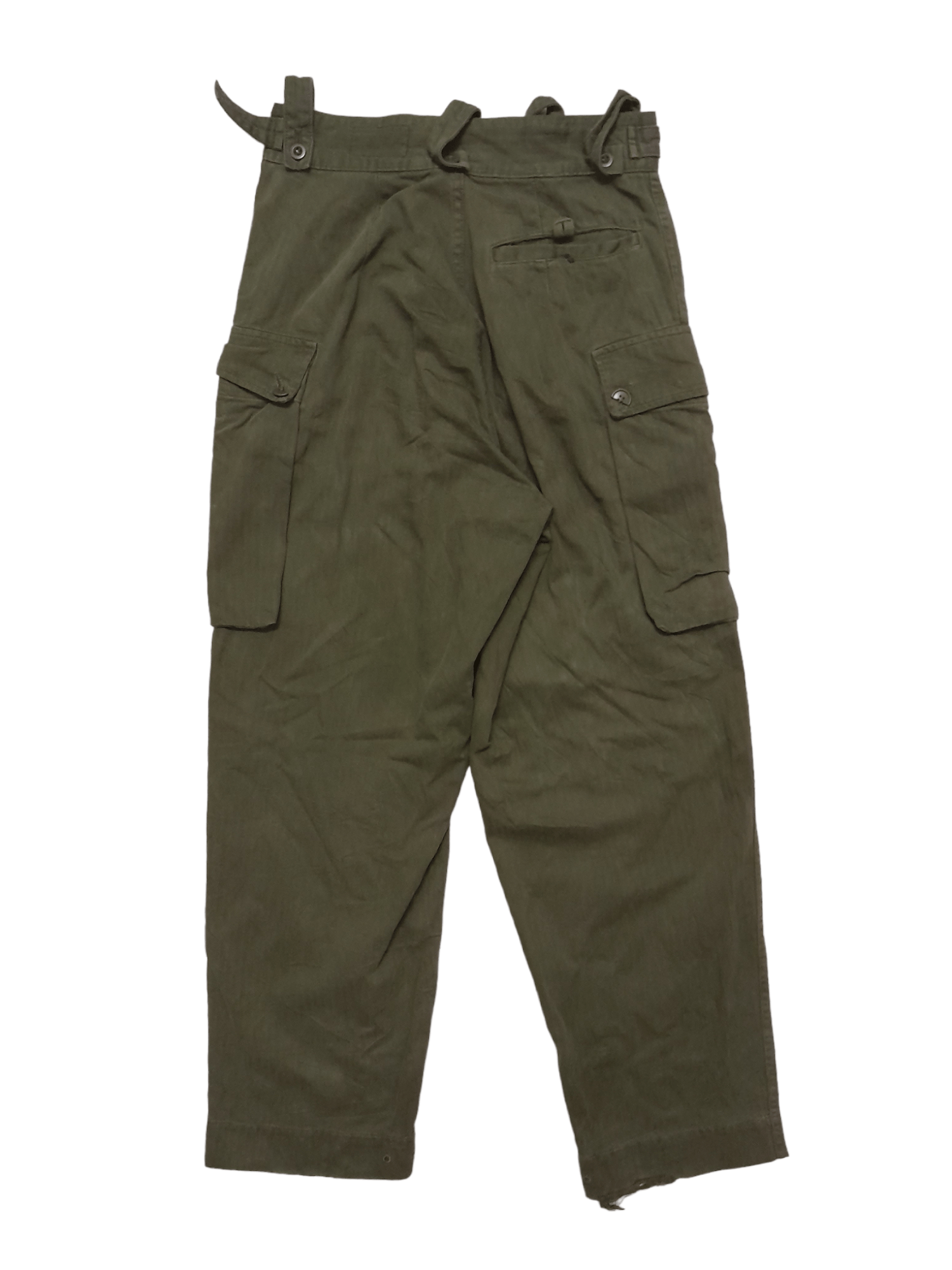 Vintage KL BAWI 1968 Herringbone Trouser (S162) Size US 28 / EU 44 - 2 Thumbnail