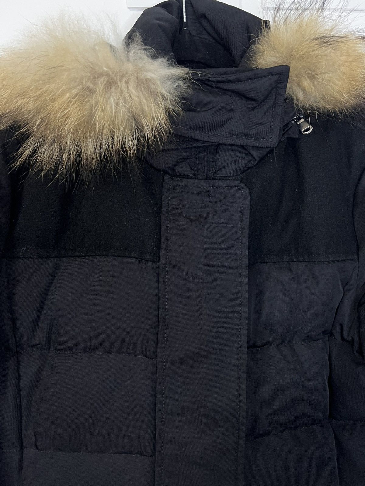 Max Mara Max mara nylon puffer parka black filled down L Size L / US 10 / IT 46 - 2 Thumbnail