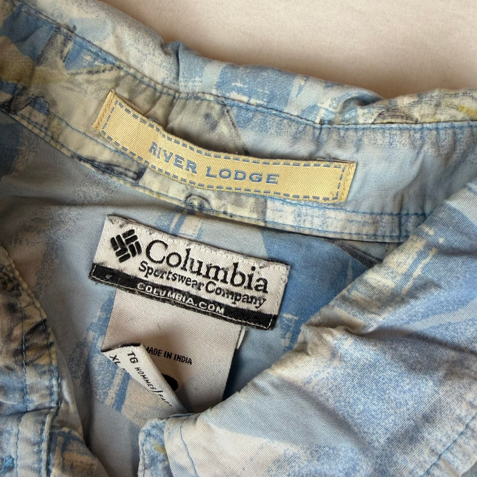 Columbia Vintage Columbia River Lodge Hawaiian Shirt - Size XL Size US XL / EU 56 / 4 - 3 Thumbnail