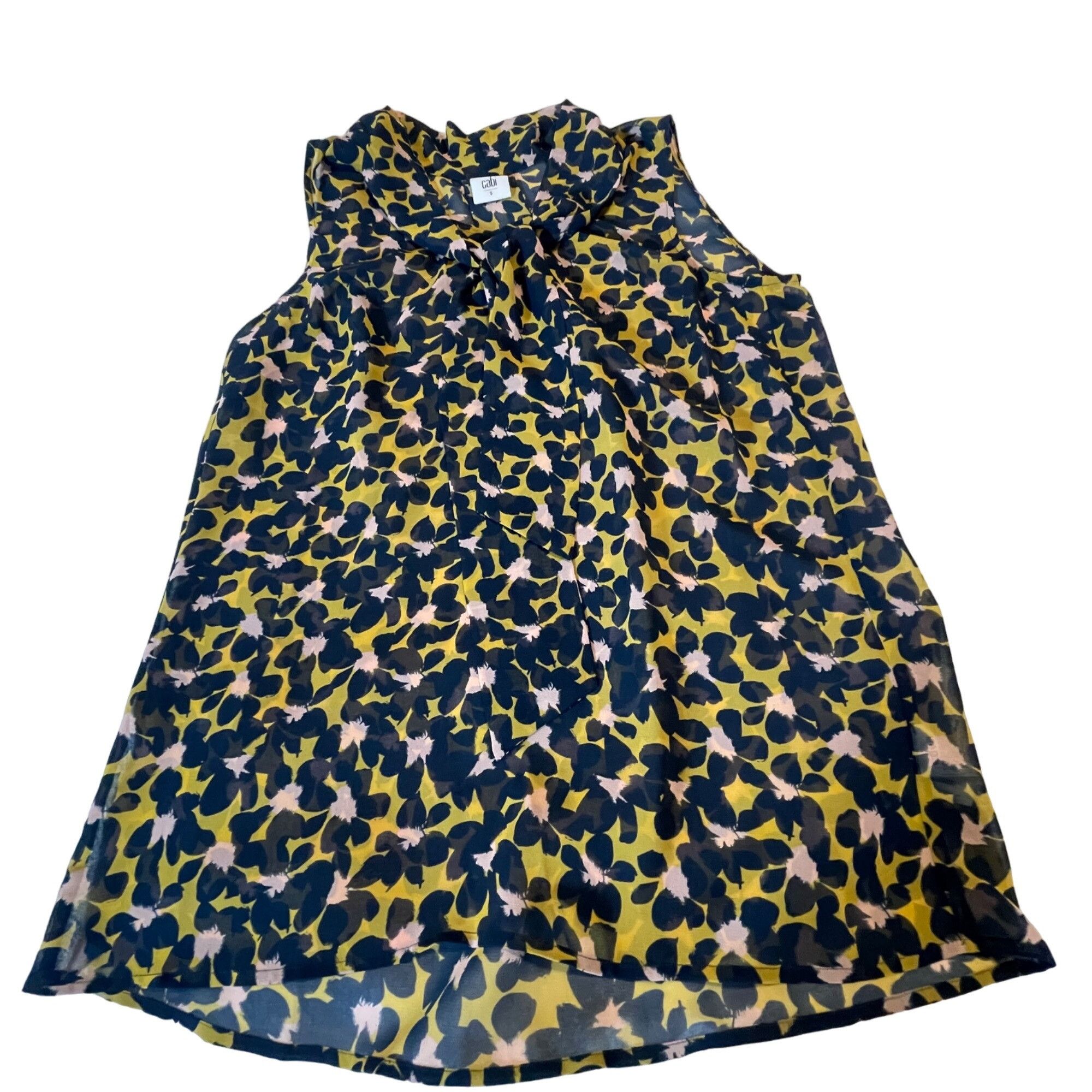 Other Cabi Women's Sleeveless Blouse Size S Leopard Print Polyeste Size S / US 4 / IT 40 - 2 Thumbnail
