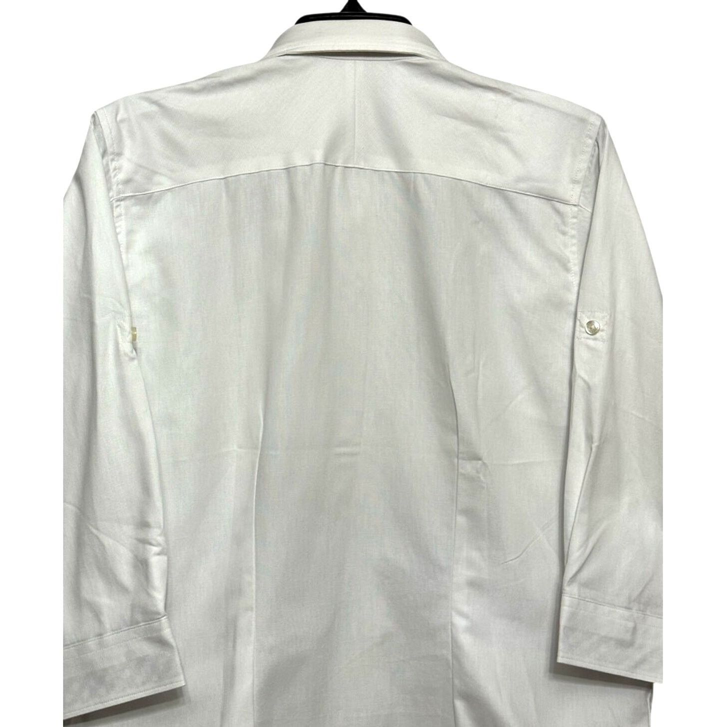 Other Pennington & Bailes Button Up Shirt Cotton White Men's L NWT Size US L / EU 52-54 / 3 - 5 Thumbnail
