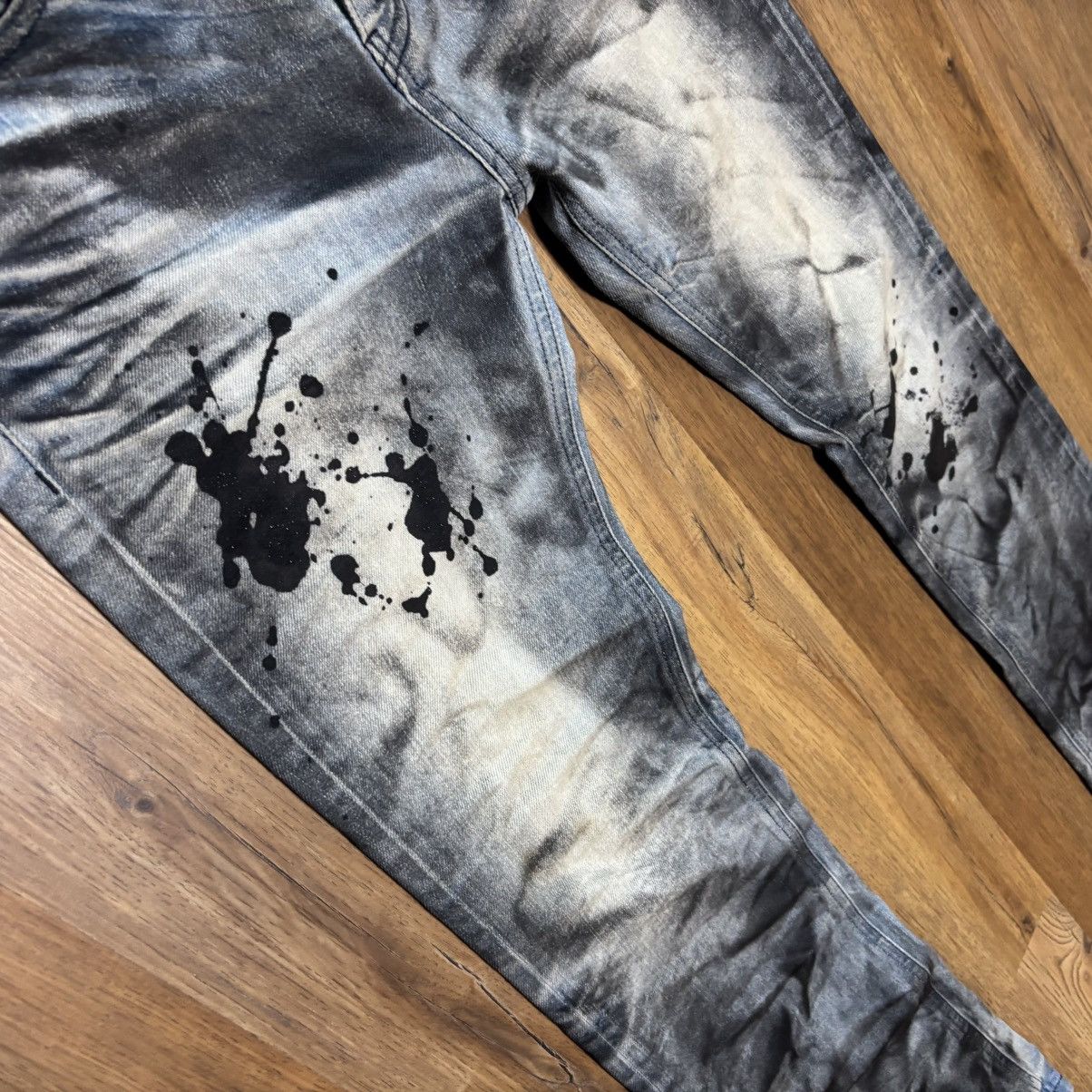 Japanese Brand LAGUST Studs Denim Pants (Japanese Label) Size US 30 / EU 46 - 5 Thumbnail