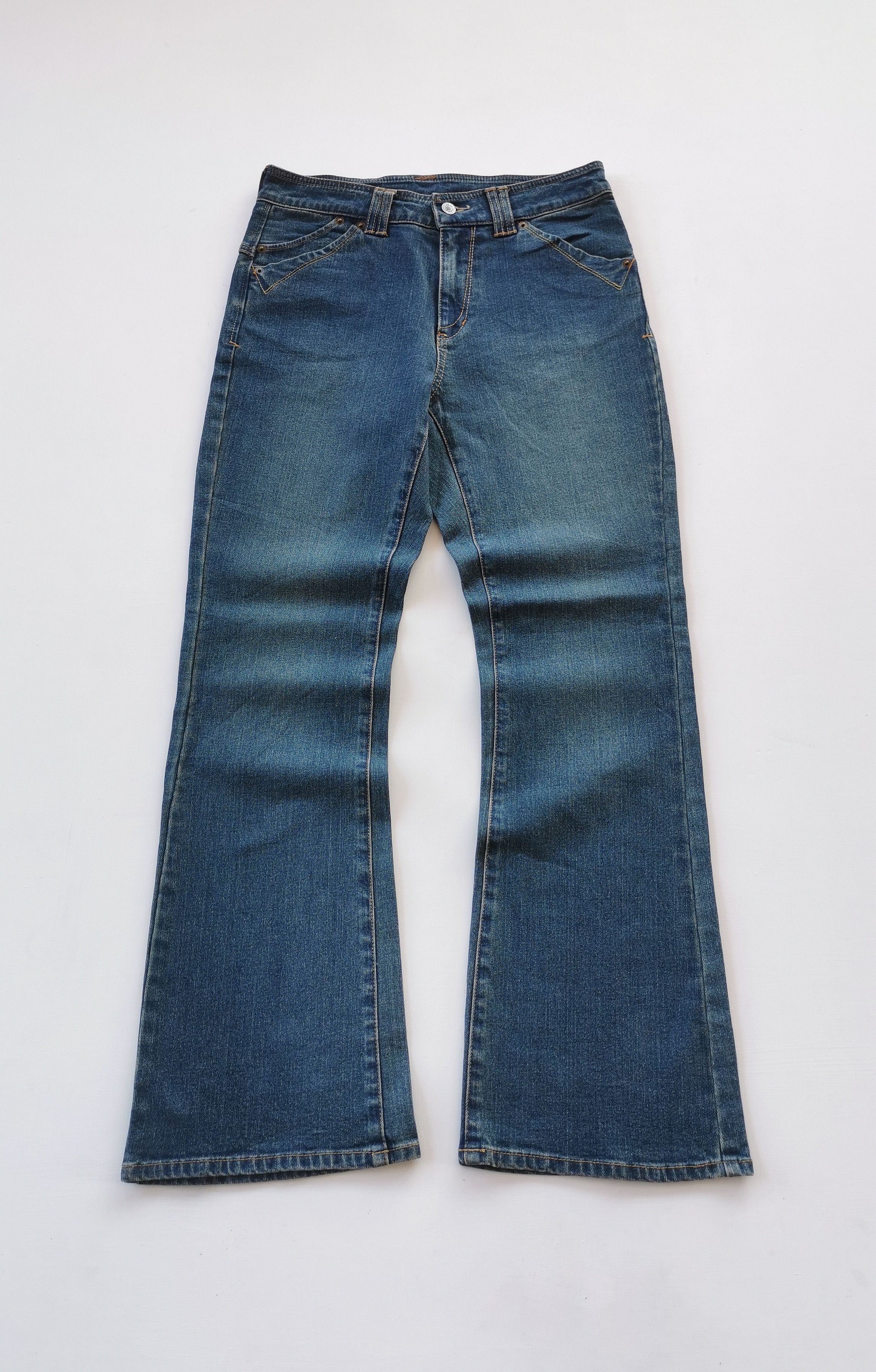 Beauty Beast Avantgarde Flared Denim Jeans Size 30 x 41.5 Size US 30 / EU 46 - 1 Thumbnail
