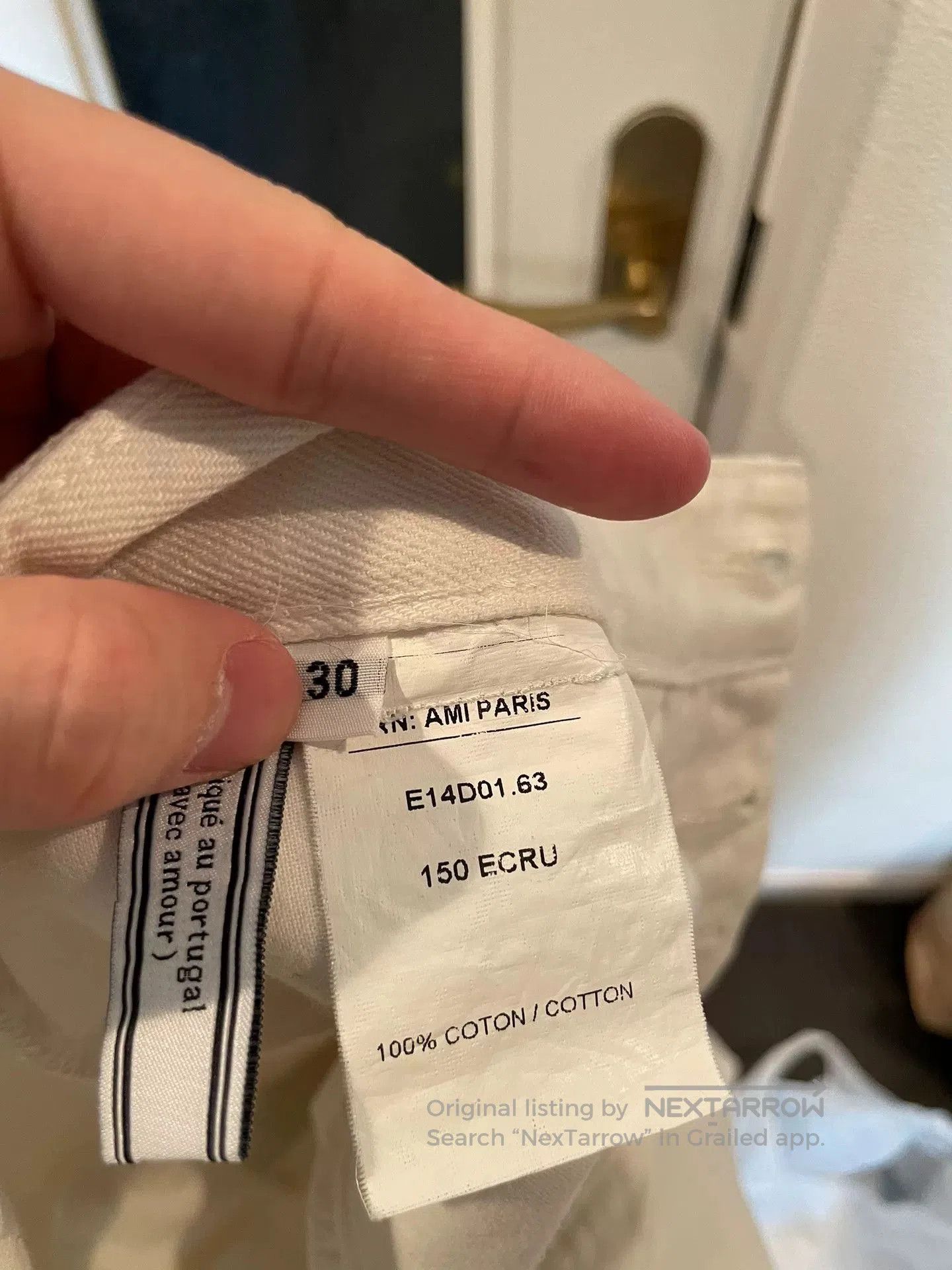 AMI Ami Slim Fit Jeans. Size US 30 / EU 46 - 5 Thumbnail