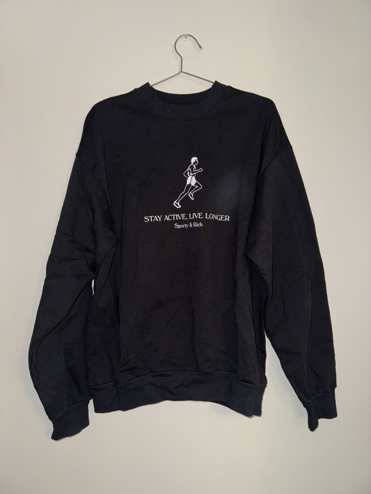 Sporty & Rich Crewneck Sweatshirt Size US L / EU 52-54 / 3 - 1 Thumbnail