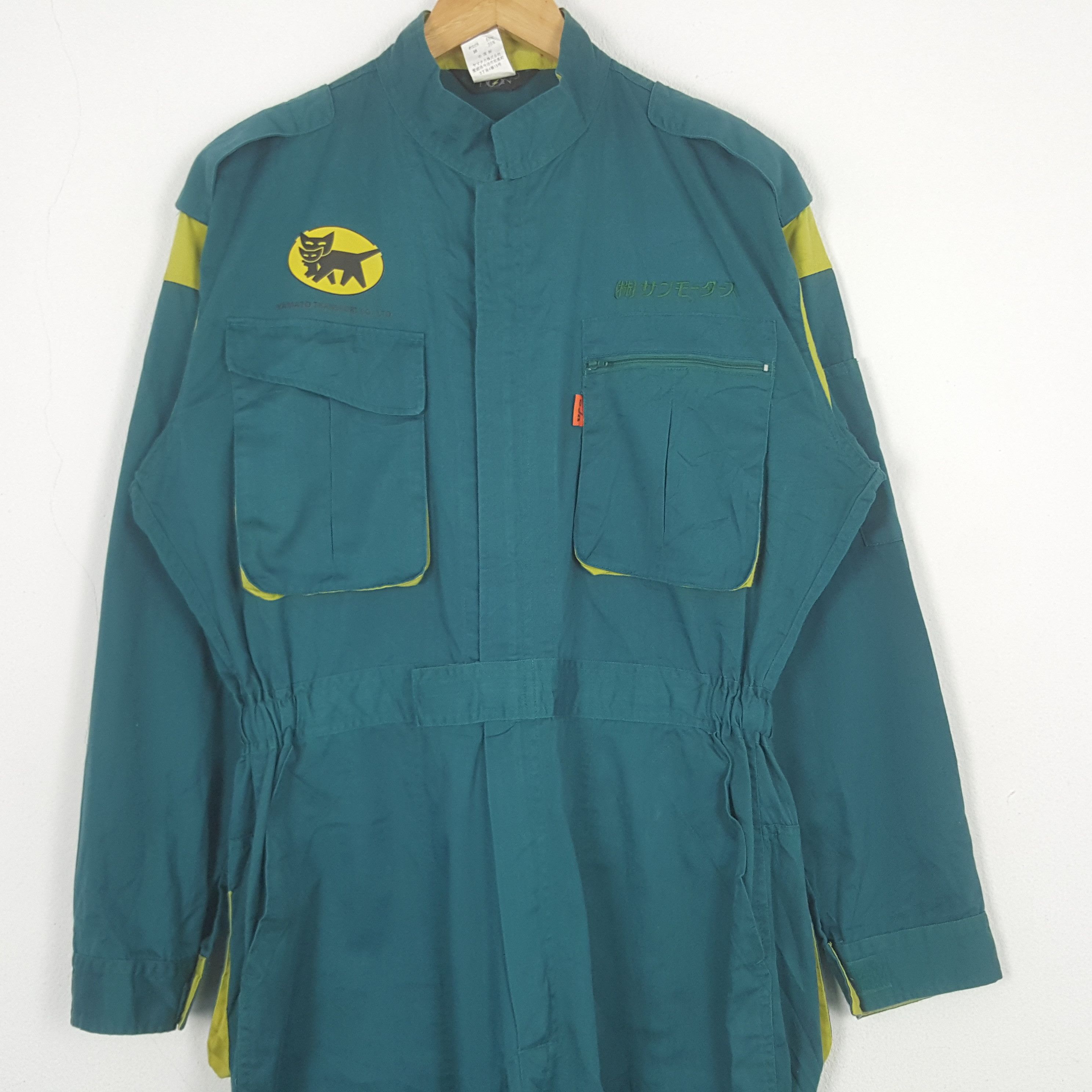 Japanese Brand Vintage Yamato Transport Japanese Work Coverall Jacket RR27 Size US M / EU 48-50 / 2 - 5 Thumbnail