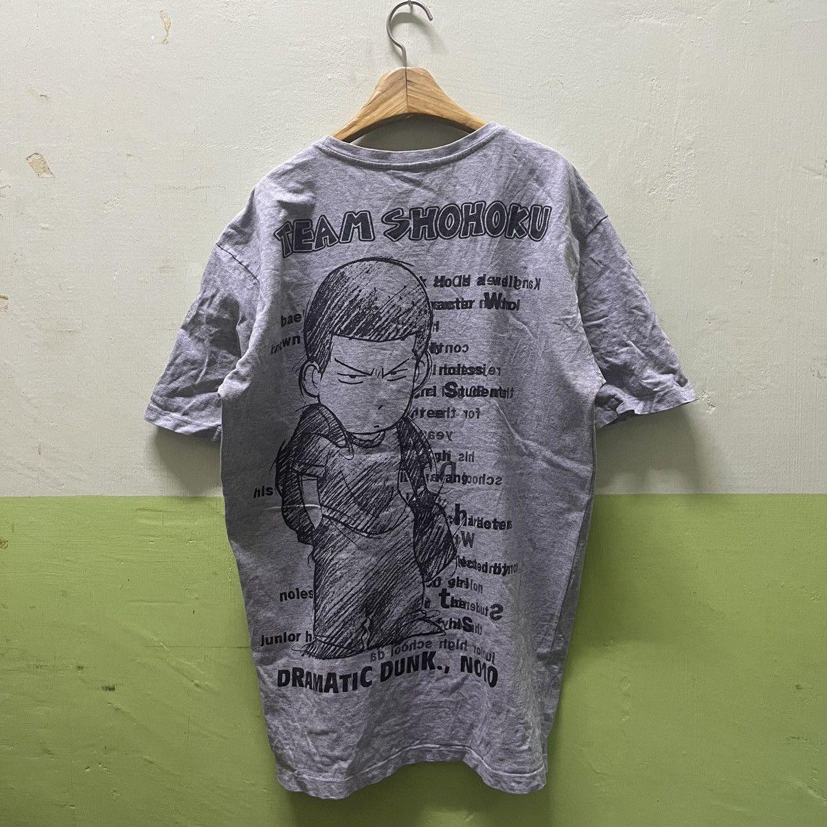 Number (N)ine Rare Vintage Number (N)ine X Slam Dunk Team Shuhoku Tees Size US L / EU 52-54 / 3 - 2 Thumbnail