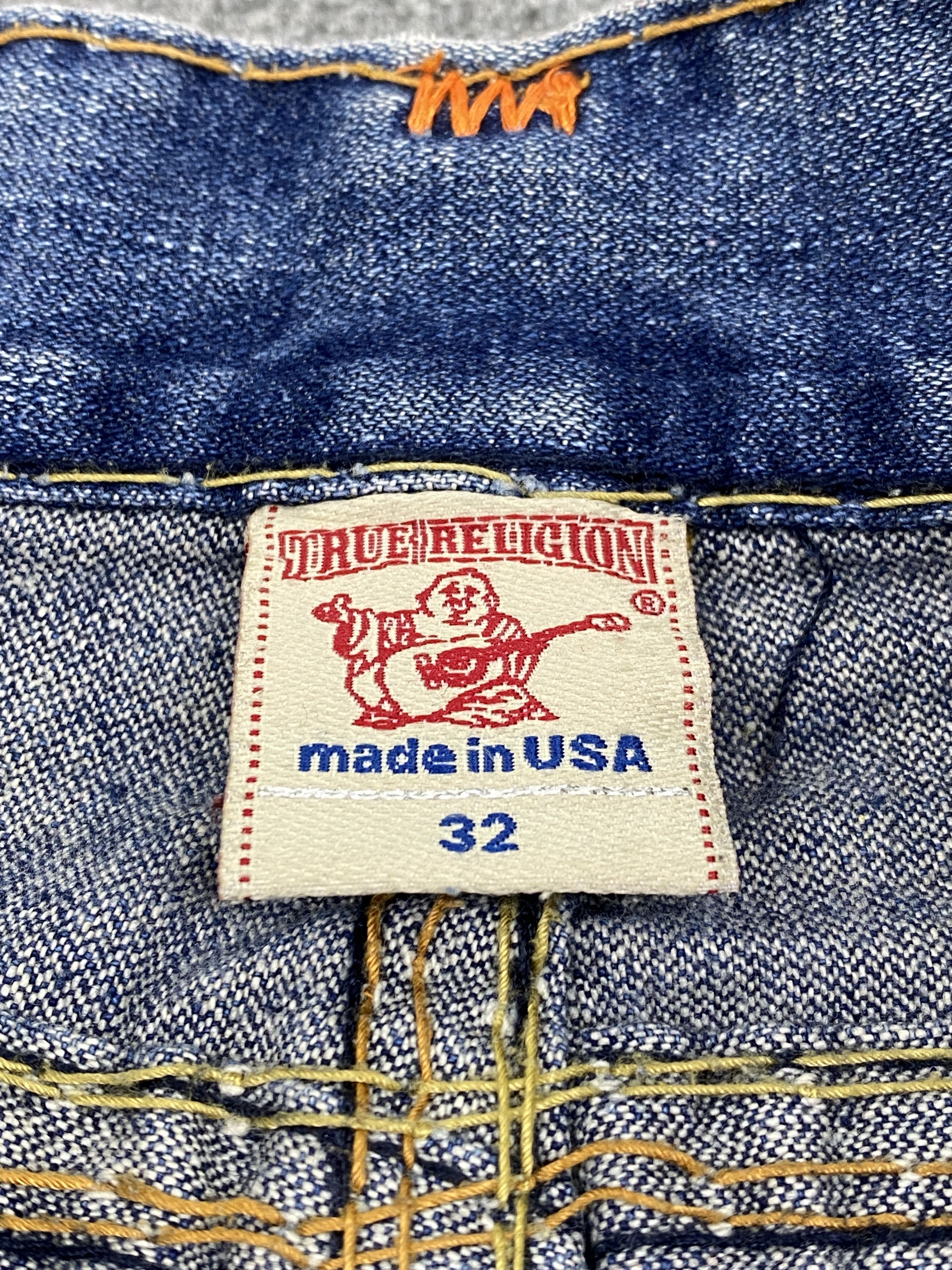 True Religion Vintage True Religion Made In USA Denim Jeans DP2721 Size US 32 / EU 48 - 5 Thumbnail