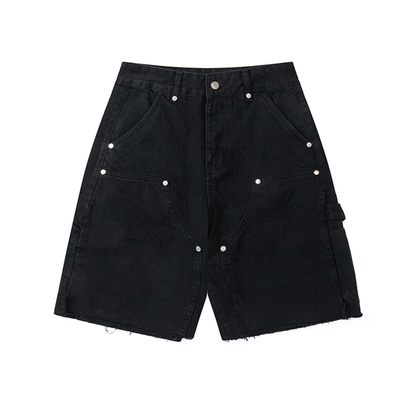 Carpenter Black Cargo Shorts