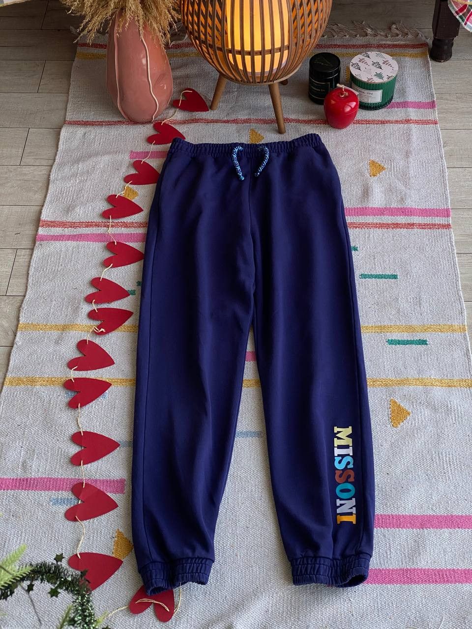 Missoni Missoni Blue Jogger Pants Size 32" / US 10 / IT 46 - 1 Thumbnail