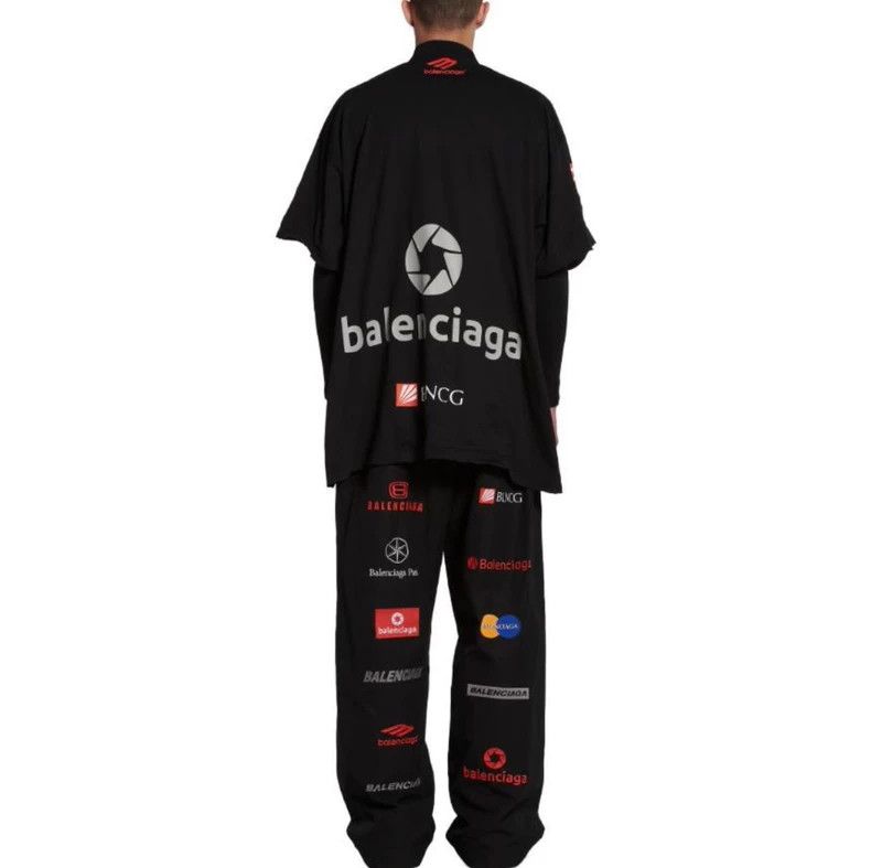 Balenciaga Balenciaga 23 FW Top3B racing logo printed short sleeve T-s Size US S / EU 44-46 / 1 - 8 Thumbnail